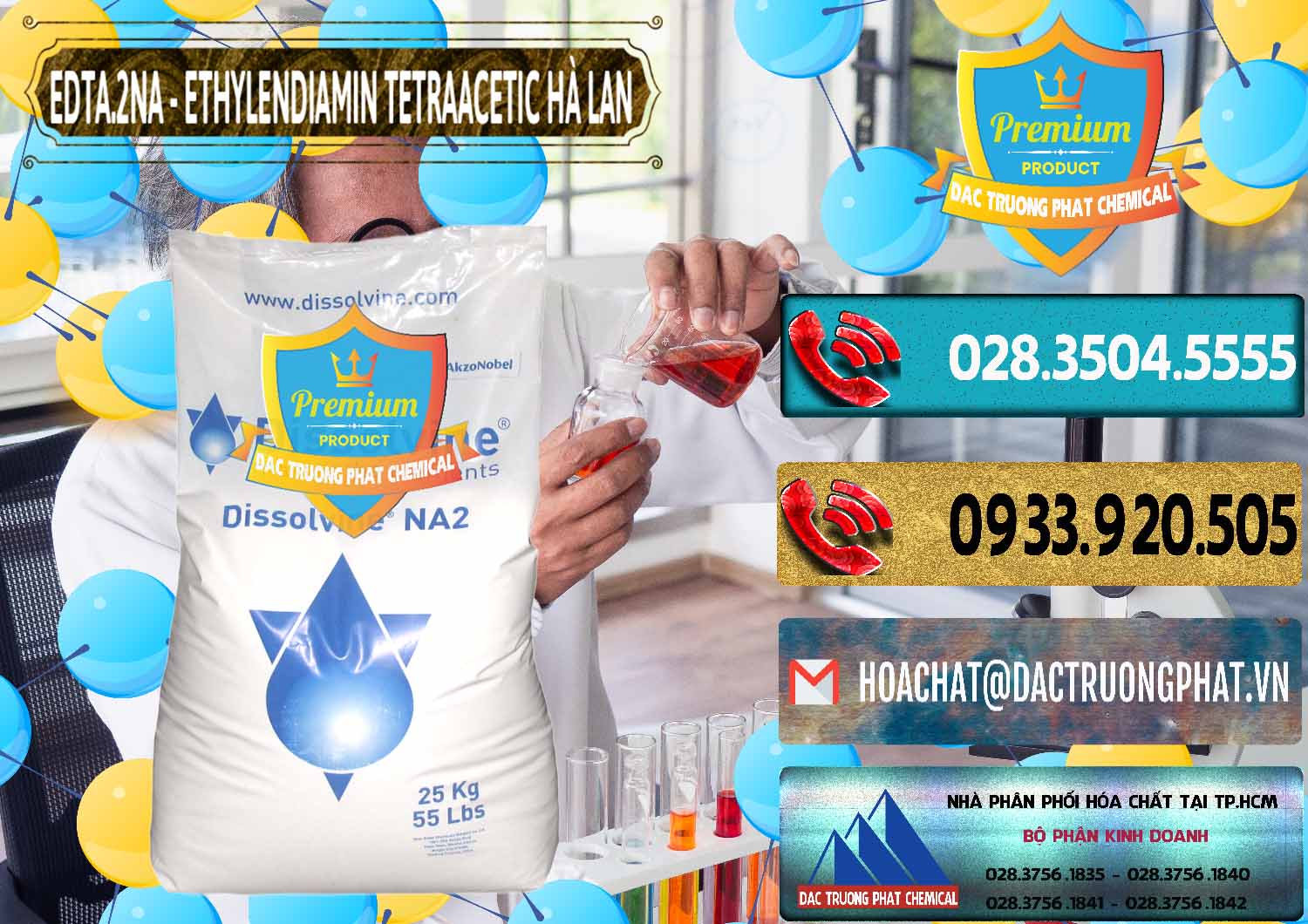 Đơn vị chuyên cung cấp ( bán ) Edta — Axit Etylendiamin Tetraaxetic Dissolvine Hà Lan tại Thành phố Hồ Chí Minh Công ty chuyên bán _ phân phối EDTA.2NA - Ethylendiamin Tetraacetic Dissolvine Hà Lan Netherlands - 0064 - Cty kinh doanh - phân phối hóa chất tại TP.HCM - hoachatdetnhuom.com