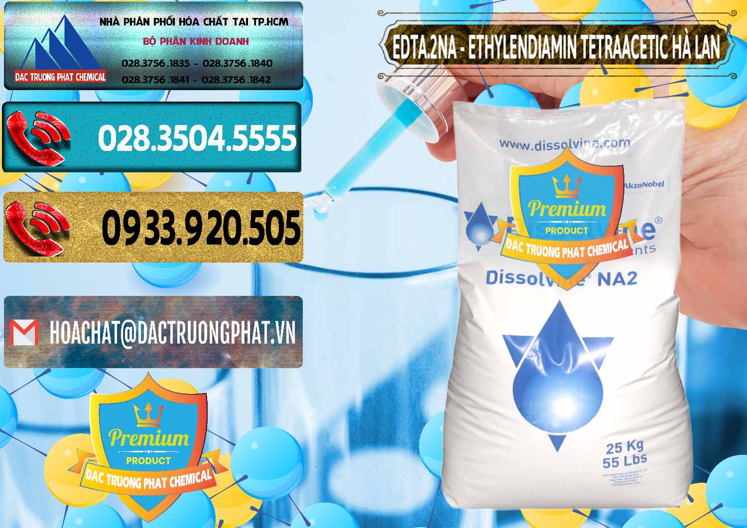Cty chuyên bán _ cung cấp EDTA.2NA - Ethylendiamin Tetraacetic Dissolvine Hà Lan Netherlands - 0064 - Đơn vị chuyên cung ứng - phân phối hóa chất tại TP.HCM - hoachatdetnhuom.com