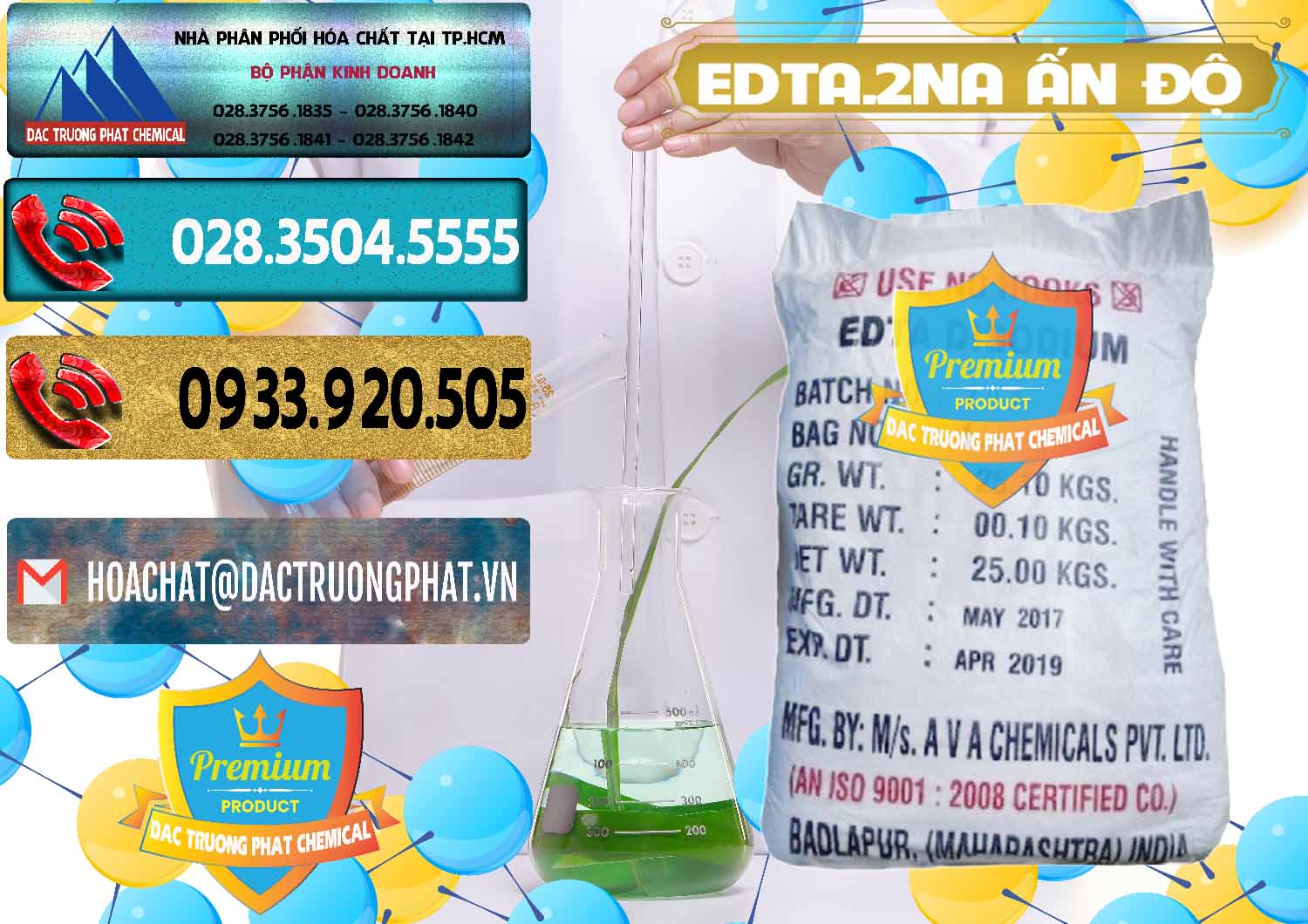 EDTA.2NA - Ethylendiamin Tetraacetic Ấn Độ India Đơn vị chuyên cung cấp và bán EDTA.2NA - Ethylendiamin Tetraacetic Ấn Độ India - 0416 - Nhà phân phối - cung cấp hóa chất tại TP.HCM - hoachatdetnhuom.com