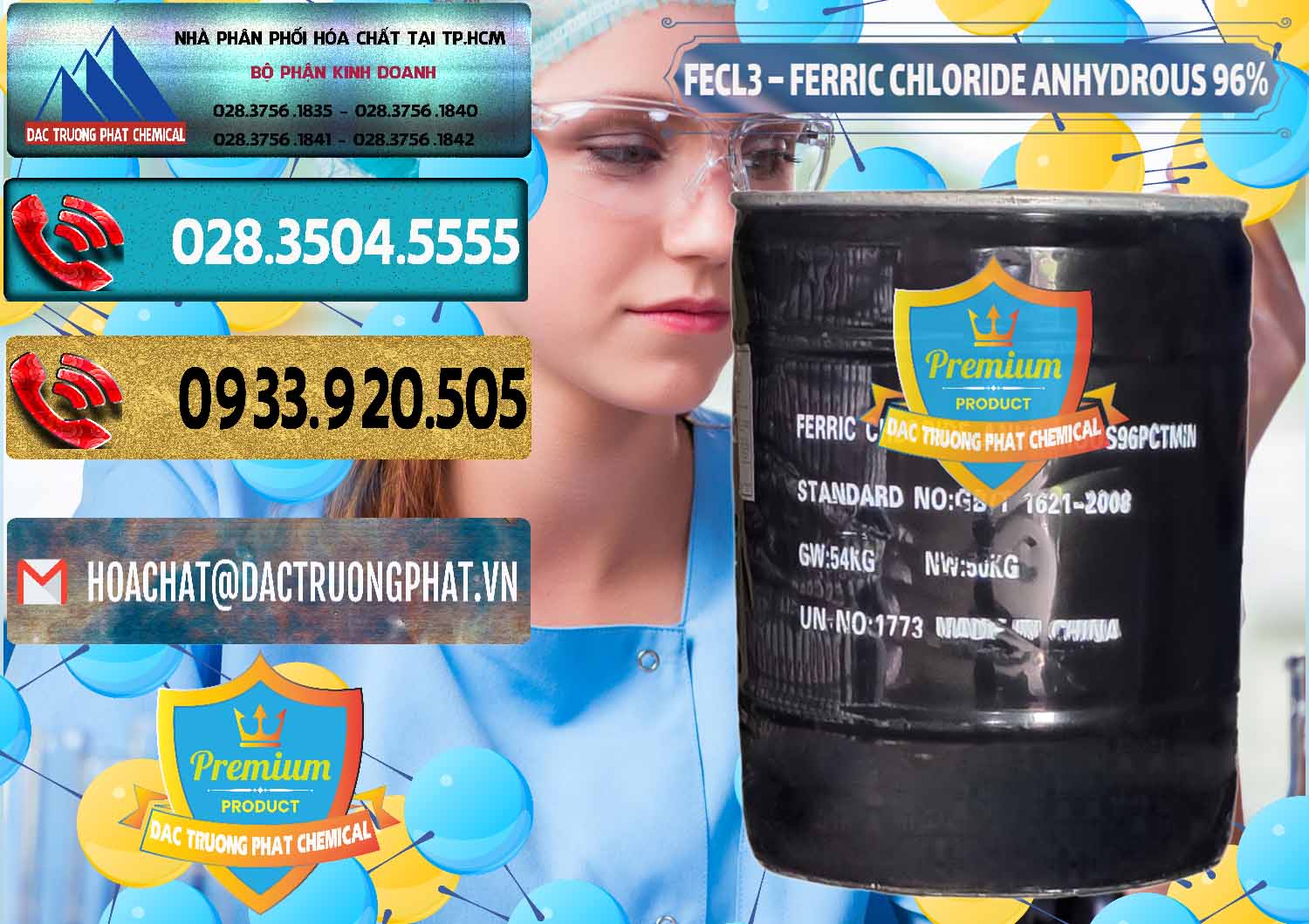 Công ty chuyên bán và phân phối FECL3 – Ferric Chloride Anhydrous 96% Trung Quốc China - 0065 - Cung cấp & nhập khẩu hóa chất tại TP.HCM - hoachatdetnhuom.com