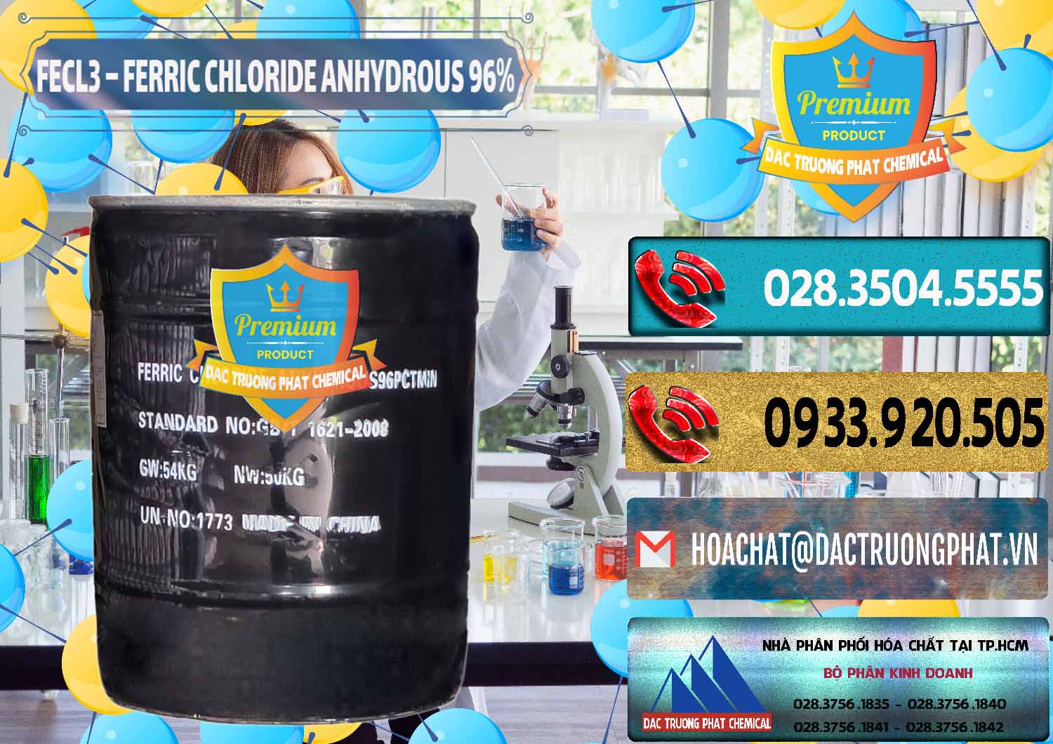 Nơi cung ứng © bán Hóa chất Phèn Sắt 3 Powder | Sắt 3 Powder Anhydrous Trung Quốc China tại Sóc Trăng Cung ứng _ bán FECL3 – Ferric Chloride Anhydrous 96% Trung Quốc China - 0065 - Đơn vị phân phối ( cung cấp ) hóa chất tại TP.HCM - hoachatdetnhuom.com