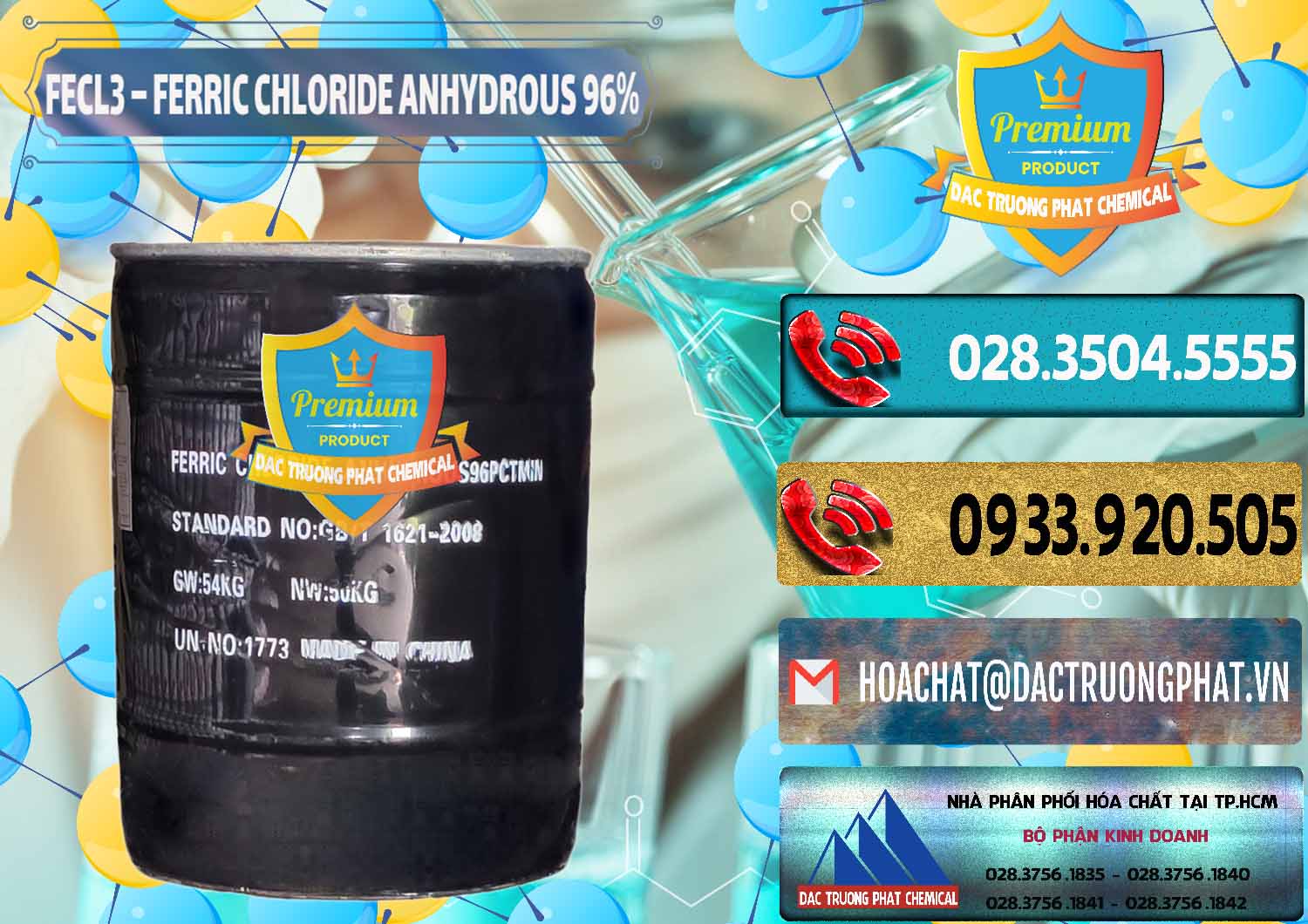 Công ty kinh doanh và bán FECL3 – Ferric Chloride Anhydrous 96% Trung Quốc China - 0065 - Kinh doanh _ phân phối hóa chất tại TP.HCM - hoachatdetnhuom.com