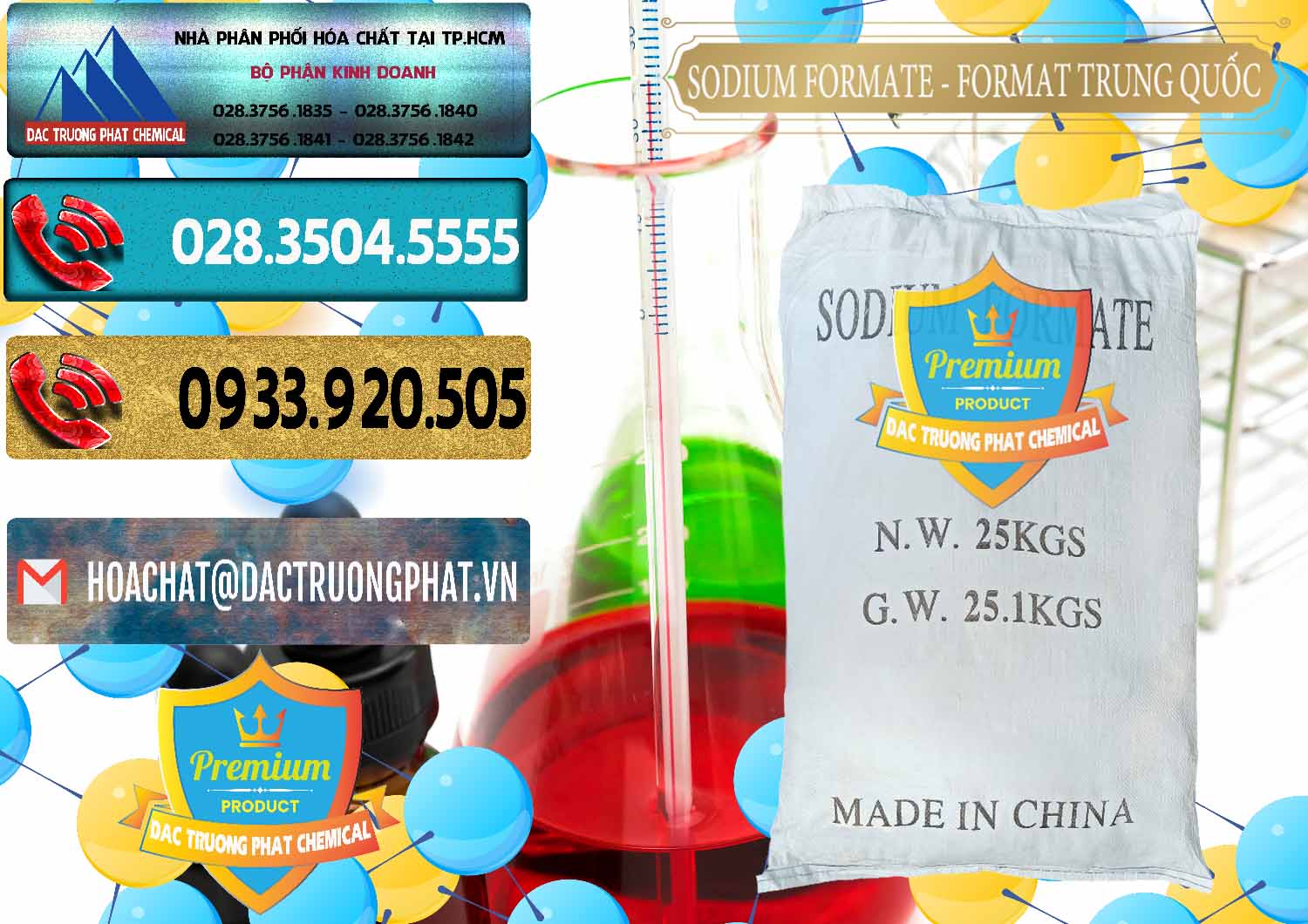 Cty chuyên bán và phân phối Sodium Formate - Natri Format Trung Quốc China - 0142 - Cty bán - cung cấp hóa chất tại TP.HCM - hoachatdetnhuom.com