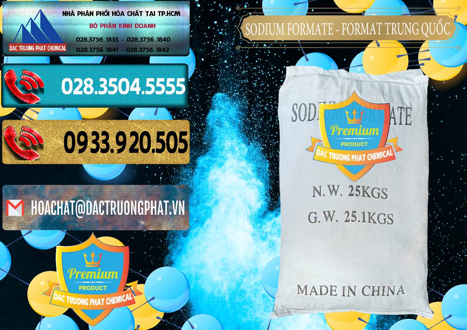 Đơn vị chuyên phân phối _ bán Sodium Formate - Natri Format Trung Quốc China - 0142 - Công ty phân phối _ cung ứng hóa chất tại TP.HCM - hoachatdetnhuom.com