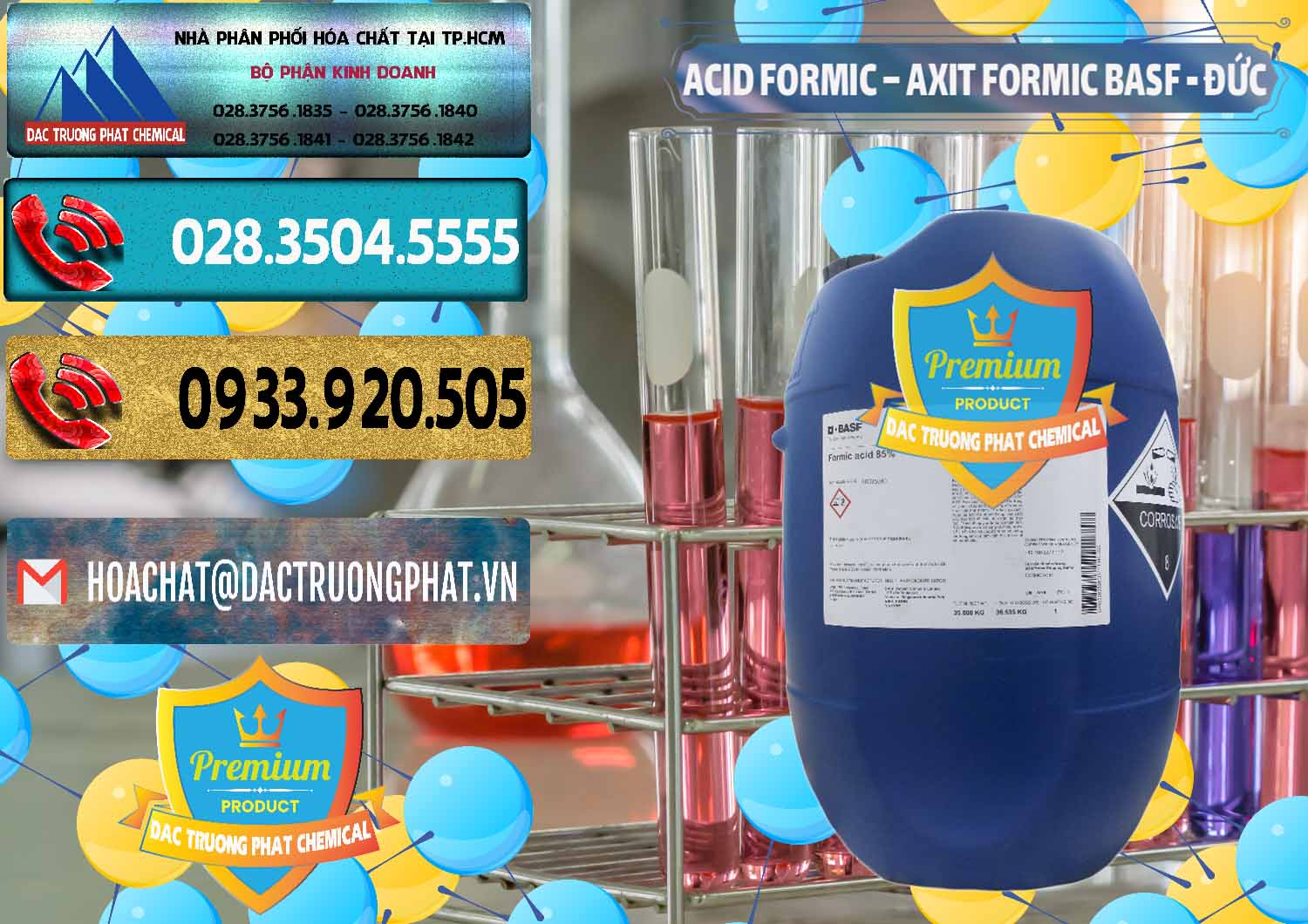 Cty chuyên bán _ cung ứng Acid Formic - Axit Formic BASF Đức Germany - 0028 - Nhập khẩu - cung cấp hóa chất tại TP.HCM - hoachatdetnhuom.com