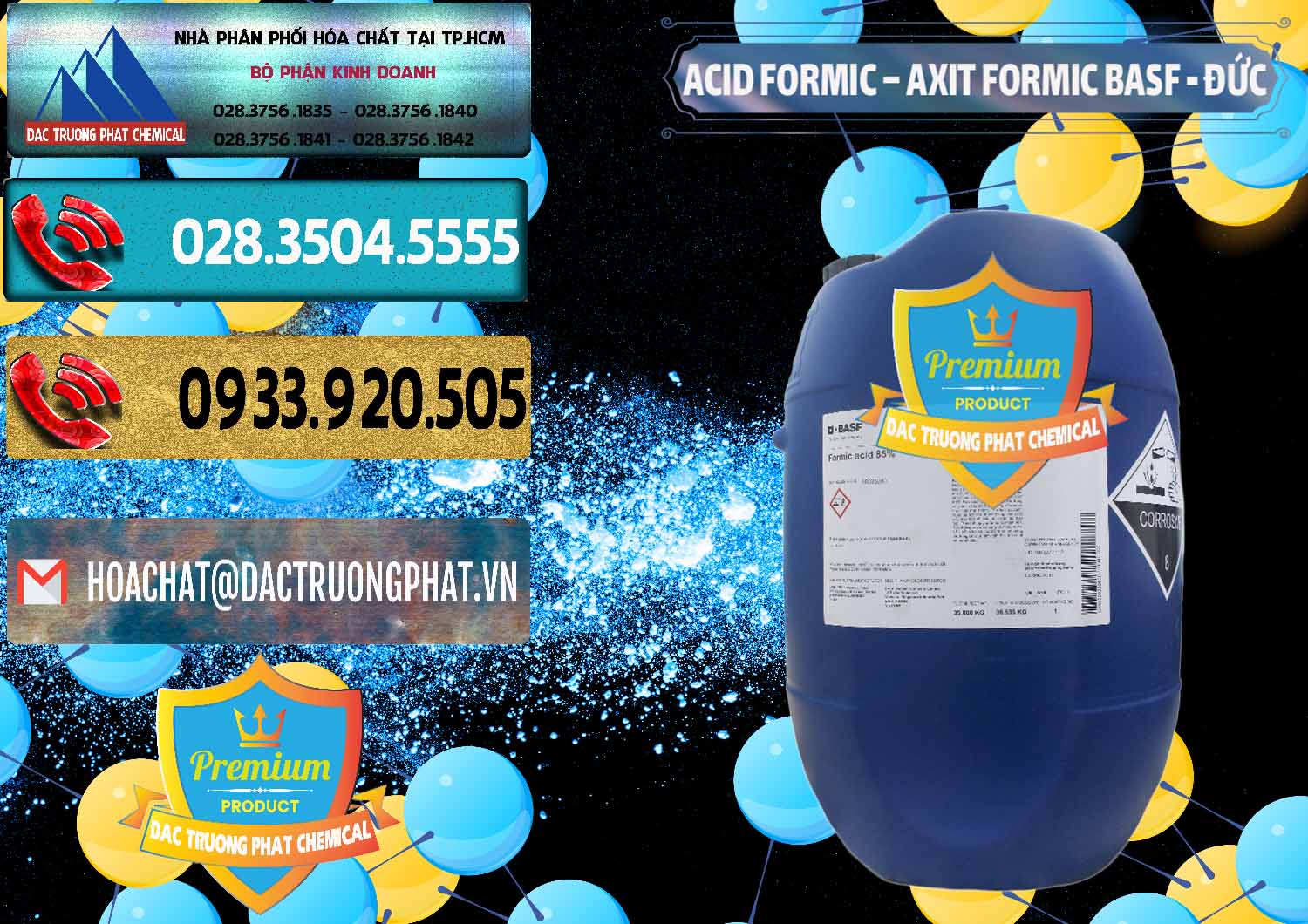 Nơi cung ứng & bán Acid Formic - Axit Formic BASF Đức Germany - 0028 - Chuyên bán _ phân phối hóa chất tại TP.HCM - hoachatdetnhuom.com
