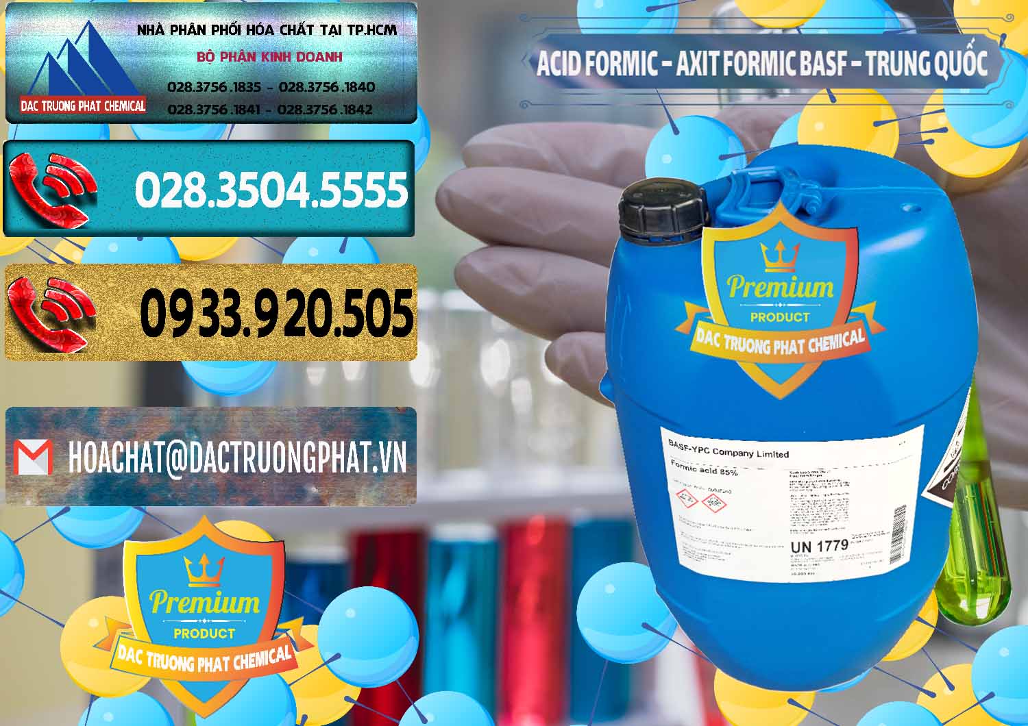 Công ty chuyên cung cấp ( bán ) Acid Formic - Axit Formic BASF Trung Quốc China - 0025 - Nhà phân phối & nhập khẩu hóa chất tại TP.HCM - hoachatdetnhuom.com