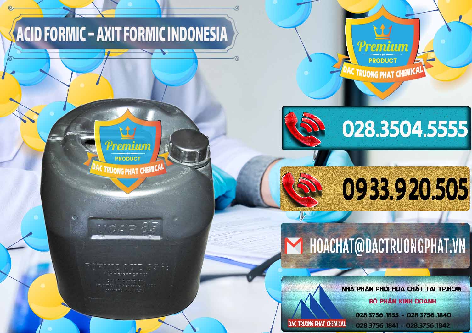 Công ty cung cấp và bán Acid Formic - Axit Formic Indonesia - 0026 - Công ty chuyên bán & phân phối hóa chất tại TP.HCM - hoachatdetnhuom.com