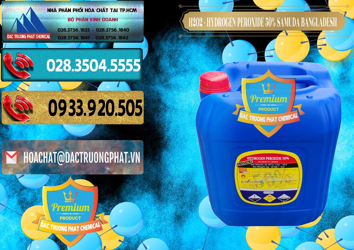 Cty chuyên phân phối | bán Hydrogen Peroxide © Hydro Peroxit Liquid 50% Samuda Bangladesh tại Long An Cty chuyên bán và cung ứng H2O2 - Hydrogen Peroxide 50% Samuda Bangladesh - 0077 - Cty chuyên nhập khẩu _ cung cấp hóa chất tại TP.HCM - hoachatdetnhuom.com