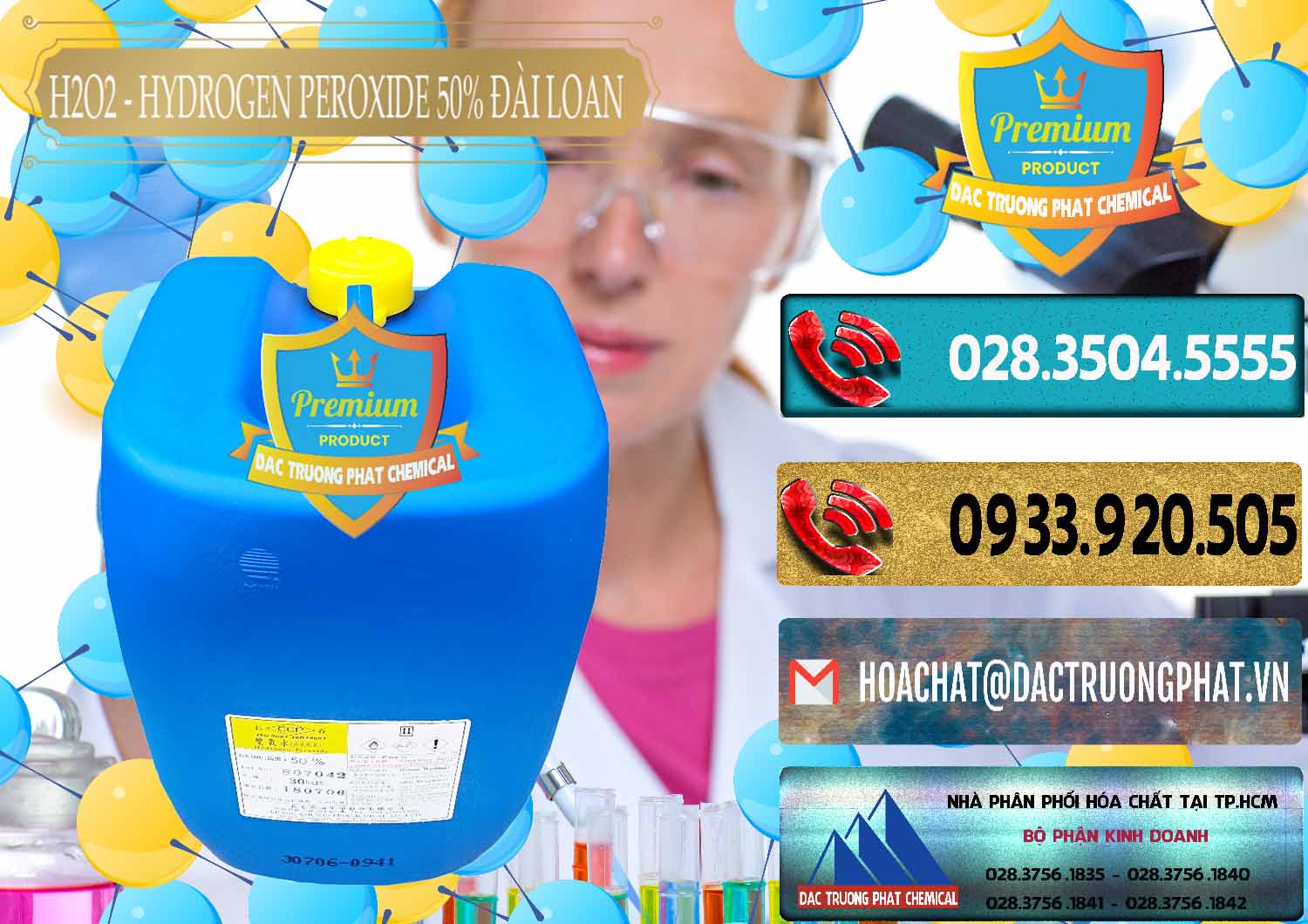 Địa chỉ cung ứng { bán } hóa chất Hydrogen Peroxide Liquid & H2O2 50% Đài Loan Taiwan Chang Chun tại Trà Vinh Nơi kinh doanh & bán H2O2 - Hydrogen Peroxide 50% Đài Loan Taiwan Chang Chun - 0069 - Công ty phân phối & cung cấp hóa chất tại TP.HCM - hoachatdetnhuom.com