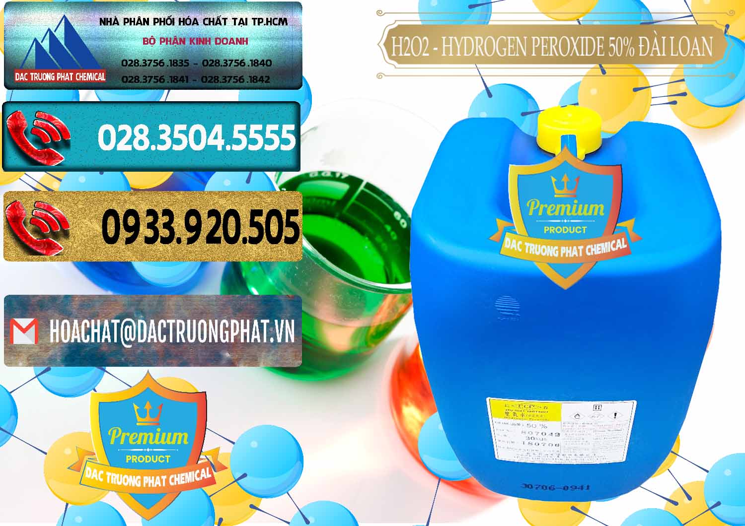 Công ty chuyên bán & cung cấp H2O2 - Hydrogen Peroxide 50% Đài Loan Taiwan Chang Chun - 0069 - Nơi chuyên phân phối & nhập khẩu hóa chất tại TP.HCM - hoachatdetnhuom.com