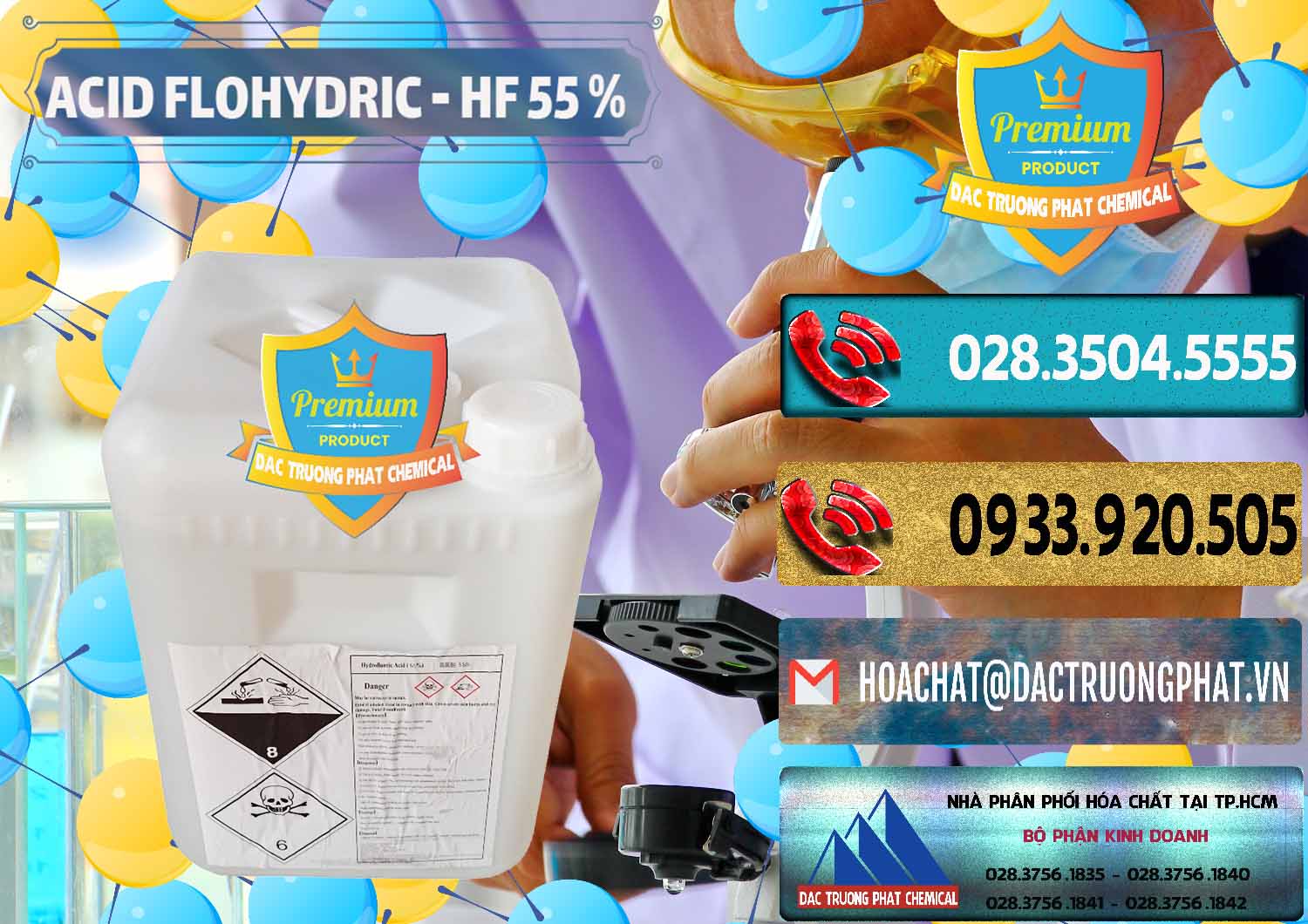 Đơn vị phân phối - bán Axit HF - Acid HF 55% Can Trắng Trung Quốc China - 0079 - Đơn vị cung cấp & nhập khẩu hóa chất tại TP.HCM - hoachatdetnhuom.com