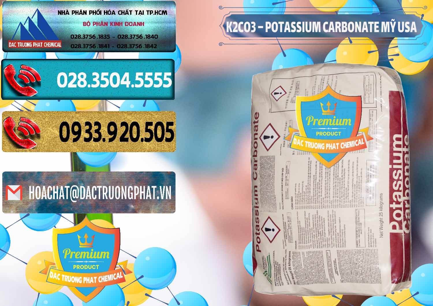 Chuyên kinh doanh _ bán K2Co3 – Potassium Carbonate Mỹ USA - 0082 - Nơi chuyên cung cấp - nhập khẩu hóa chất tại TP.HCM - hoachatdetnhuom.com