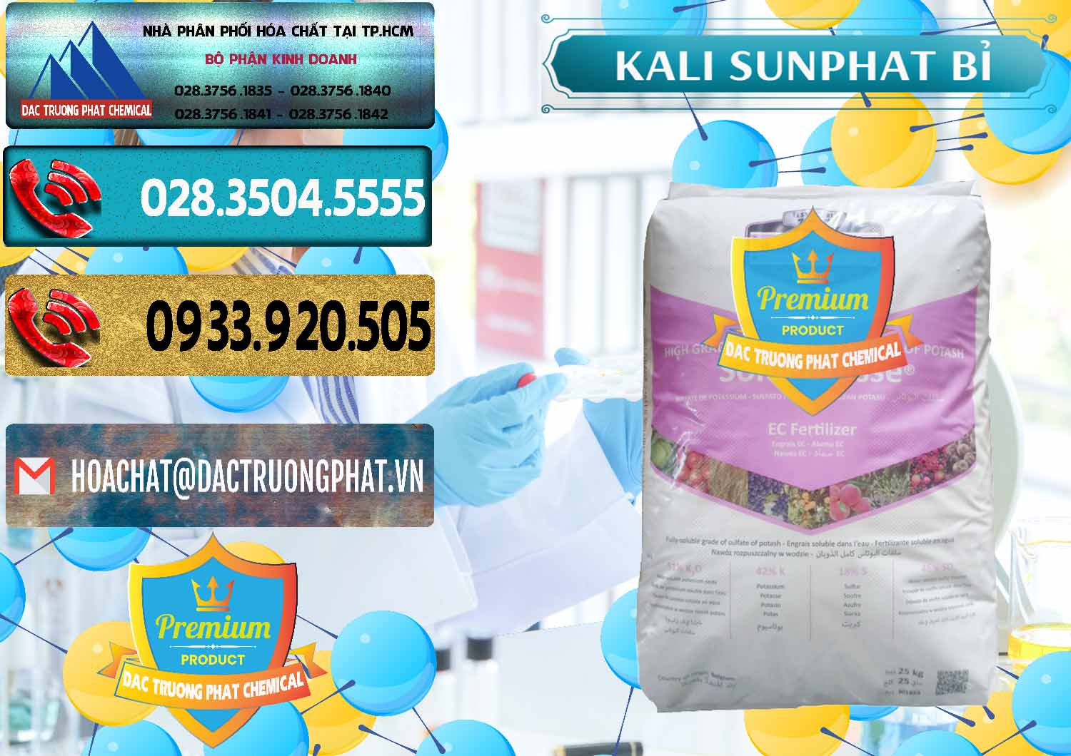 Cty cung ứng _ bán Kali Sunphat – K2SO4 Bỉ Belgium - 0406 - Công ty chuyên bán & cung cấp hóa chất tại TP.HCM - hoachatdetnhuom.com