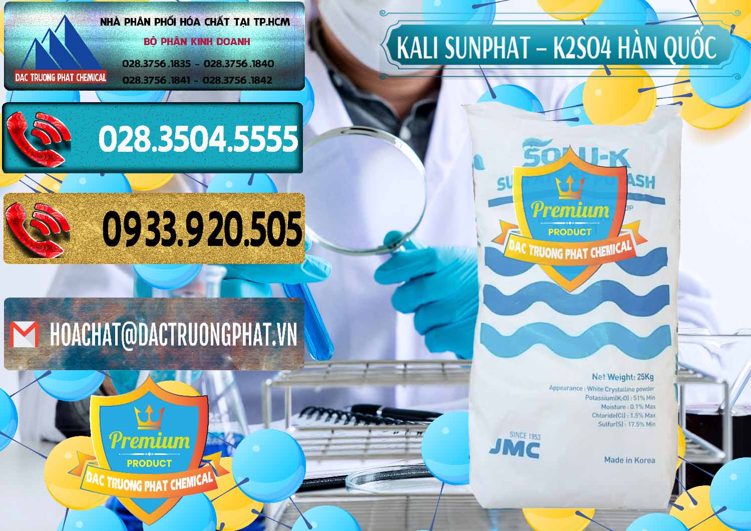 Công ty chuyên kinh doanh - bán Kali Sunphat – K2SO4 Hàn Quốc Korea - 0410 - Công ty chuyên nhập khẩu ( cung cấp ) hóa chất tại TP.HCM - hoachatdetnhuom.com