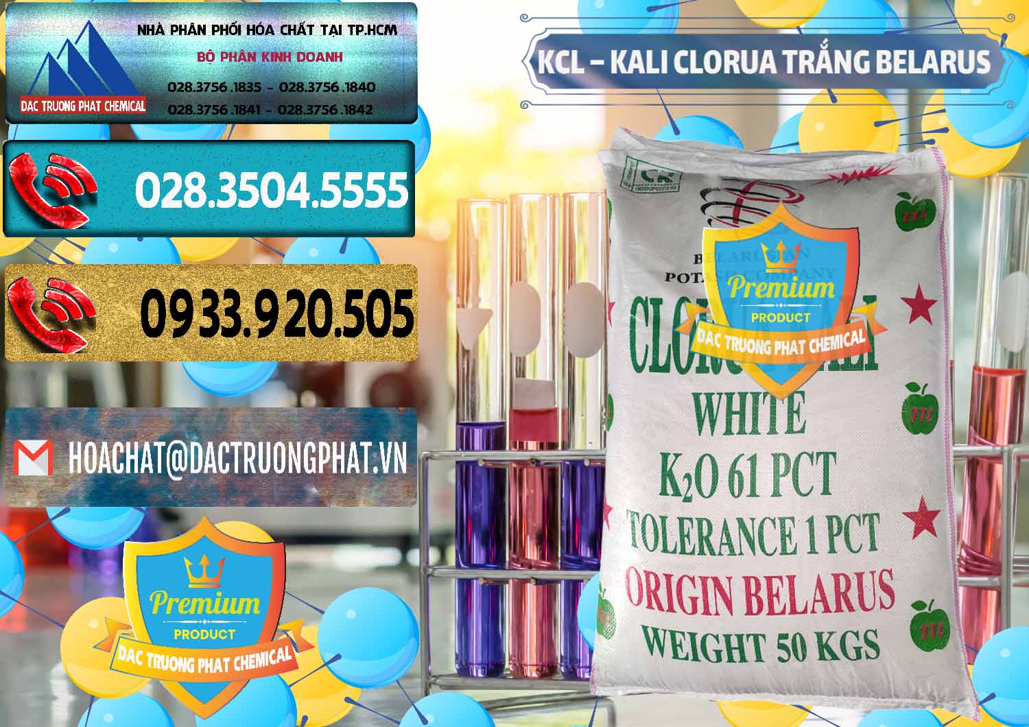 Đơn vị bán ( cung ứng ) KCL – Kali Clorua Trắng Belarus - 0085 - Chuyên kinh doanh và phân phối hóa chất tại TP.HCM - hoachatdetnhuom.com