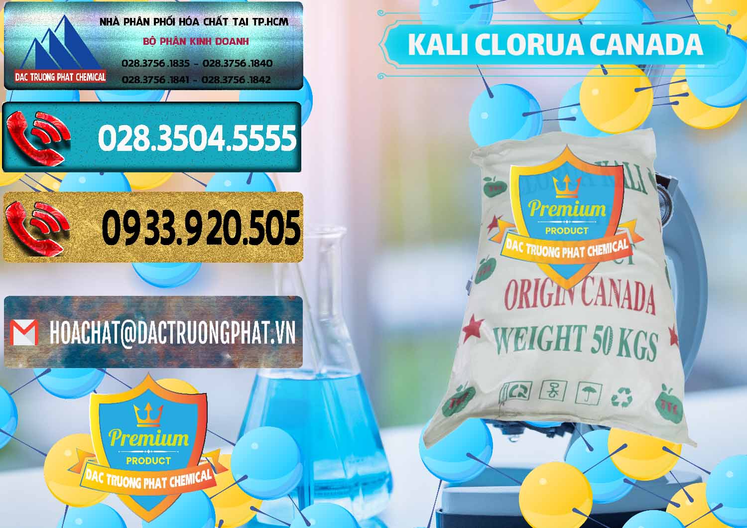 Phân phối _ bán KCL – Kali Clorua Trắng Canada - 0437 - Đơn vị chuyên bán ( cung cấp ) hóa chất tại TP.HCM - hoachatdetnhuom.com