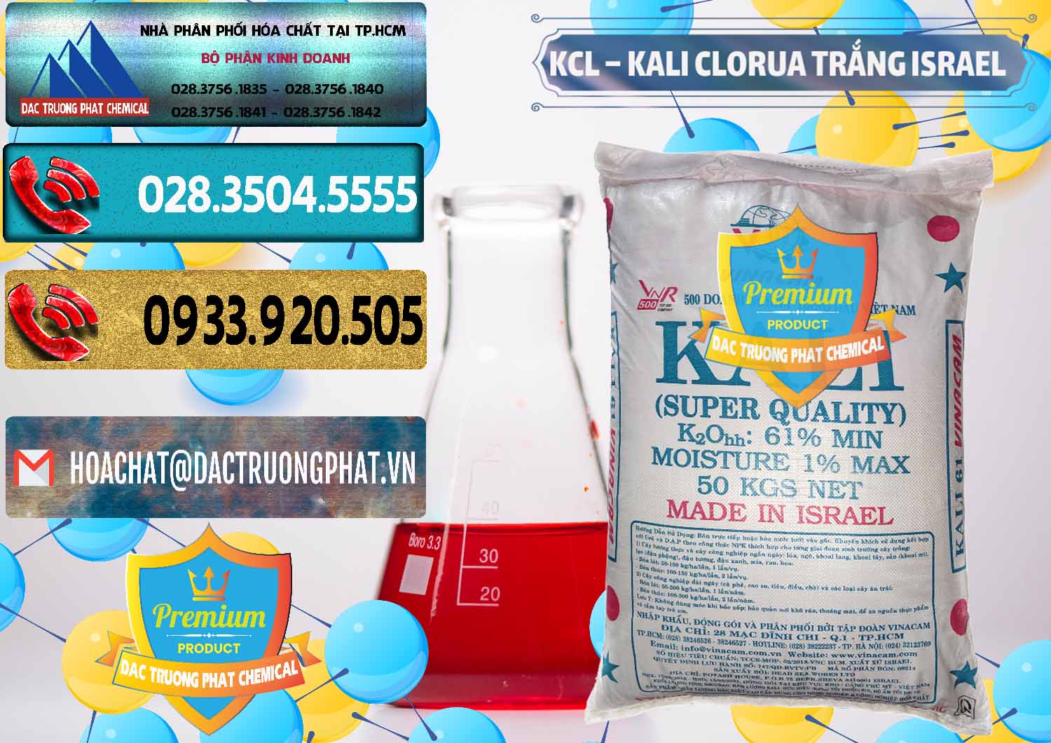 Cty chuyên bán - phân phối KCL – Kali Clorua Trắng Israel - 0087 - Chuyên phân phối ( bán ) hóa chất tại TP.HCM - hoachatdetnhuom.com