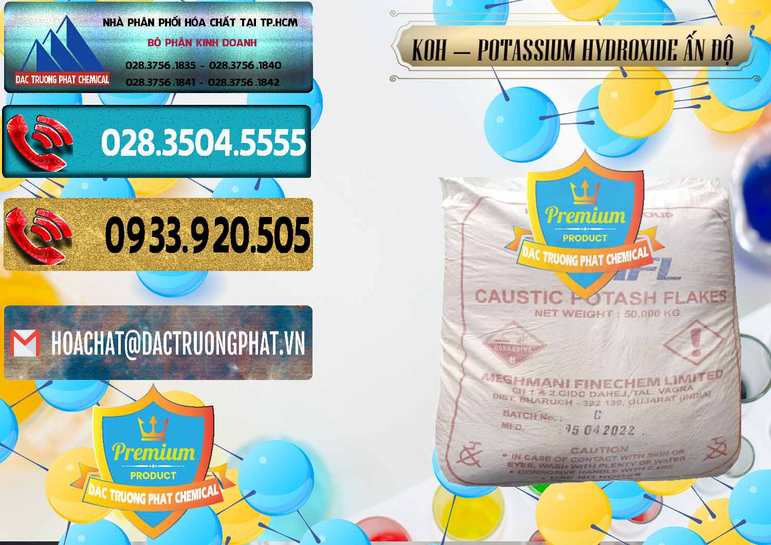 Nơi bán ( phân phối ) KOH ( 90%) – Potassium Hydroxide Ấn Độ India - 0352 - Cty chuyên cung cấp ( nhập khẩu ) hóa chất tại TP.HCM - hoachatdetnhuom.com