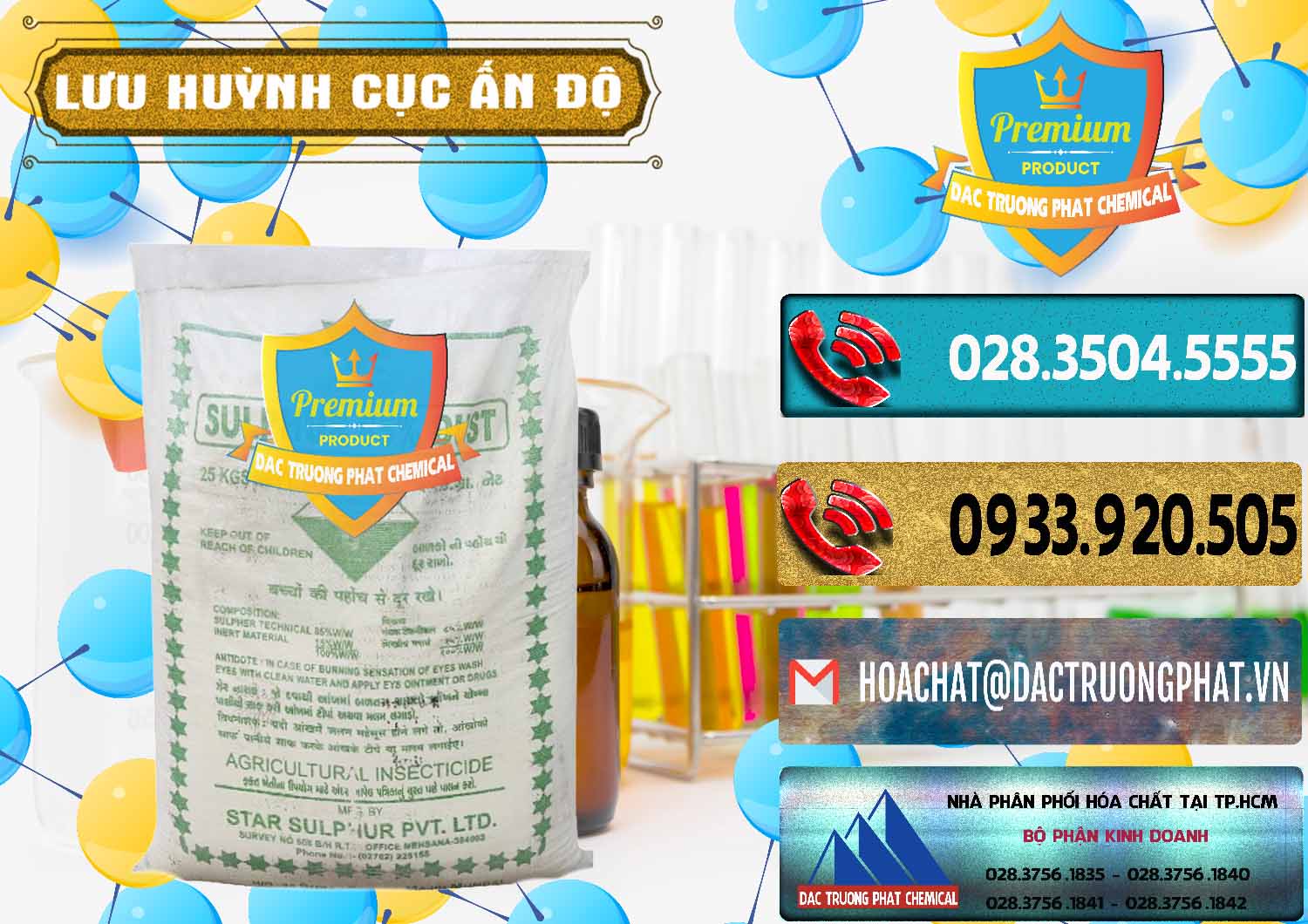 Đơn vị bán & phân phối Lưu huỳnh Cục - Sulfur Ấn Độ India - 0348 - Cty cung cấp & phân phối hóa chất tại TP.HCM - hoachatdetnhuom.com