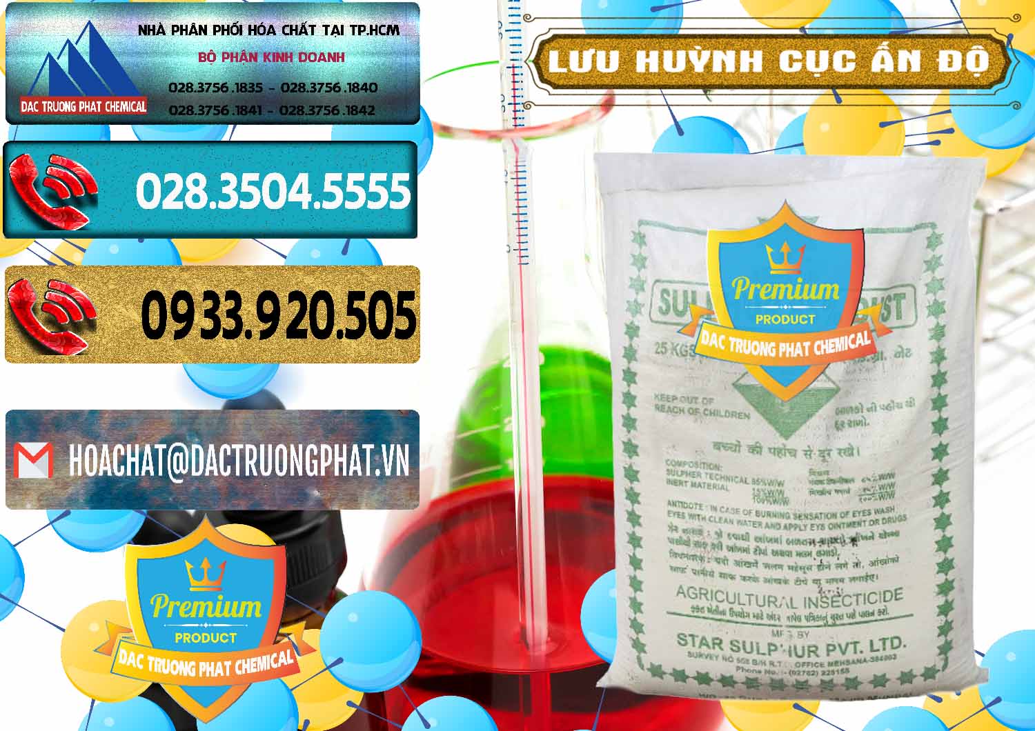 Nơi chuyên nhập khẩu & bán Lưu huỳnh Cục - Sulfur Ấn Độ India - 0348 - Nơi bán và phân phối hóa chất tại TP.HCM - hoachatdetnhuom.com