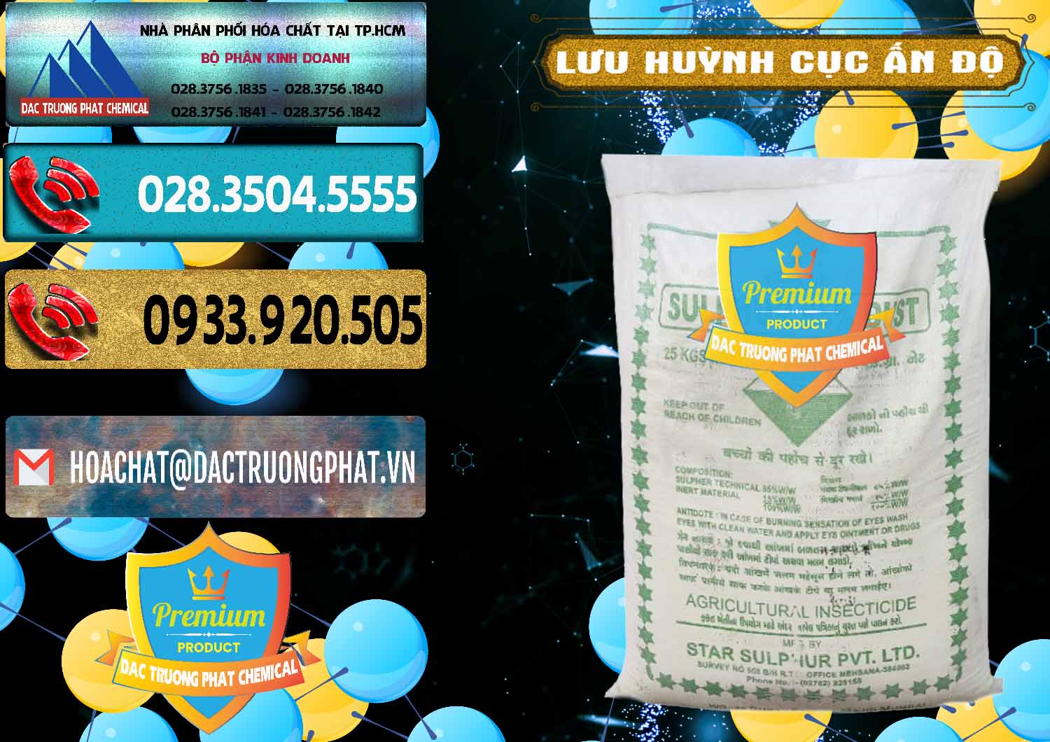 Nhập khẩu - bán Lưu huỳnh Cục - Sulfur Ấn Độ India - 0348 - Nơi cung ứng & phân phối hóa chất tại TP.HCM - hoachatdetnhuom.com