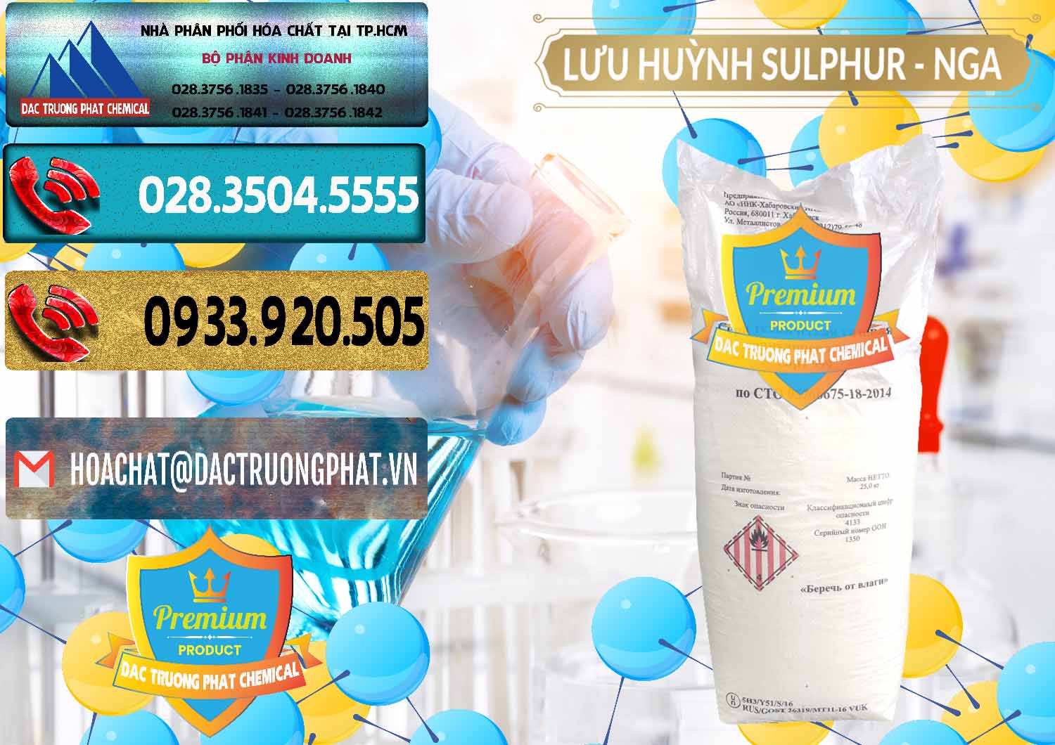 Chuyên cung cấp ( bán ) Lưu huỳnh Hạt - Sulfur Nga Russia - 0200 - Chuyên phân phối và nhập khẩu hóa chất tại TP.HCM - hoachatdetnhuom.com