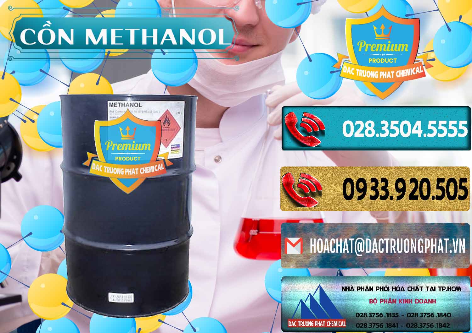 Cung cấp ( bán ) Cồn Methanol - Methyl Alcohol Mã Lai Malaysia - 0331 - Nhà cung cấp ( kinh doanh ) hóa chất tại TP.HCM - hoachatdetnhuom.com