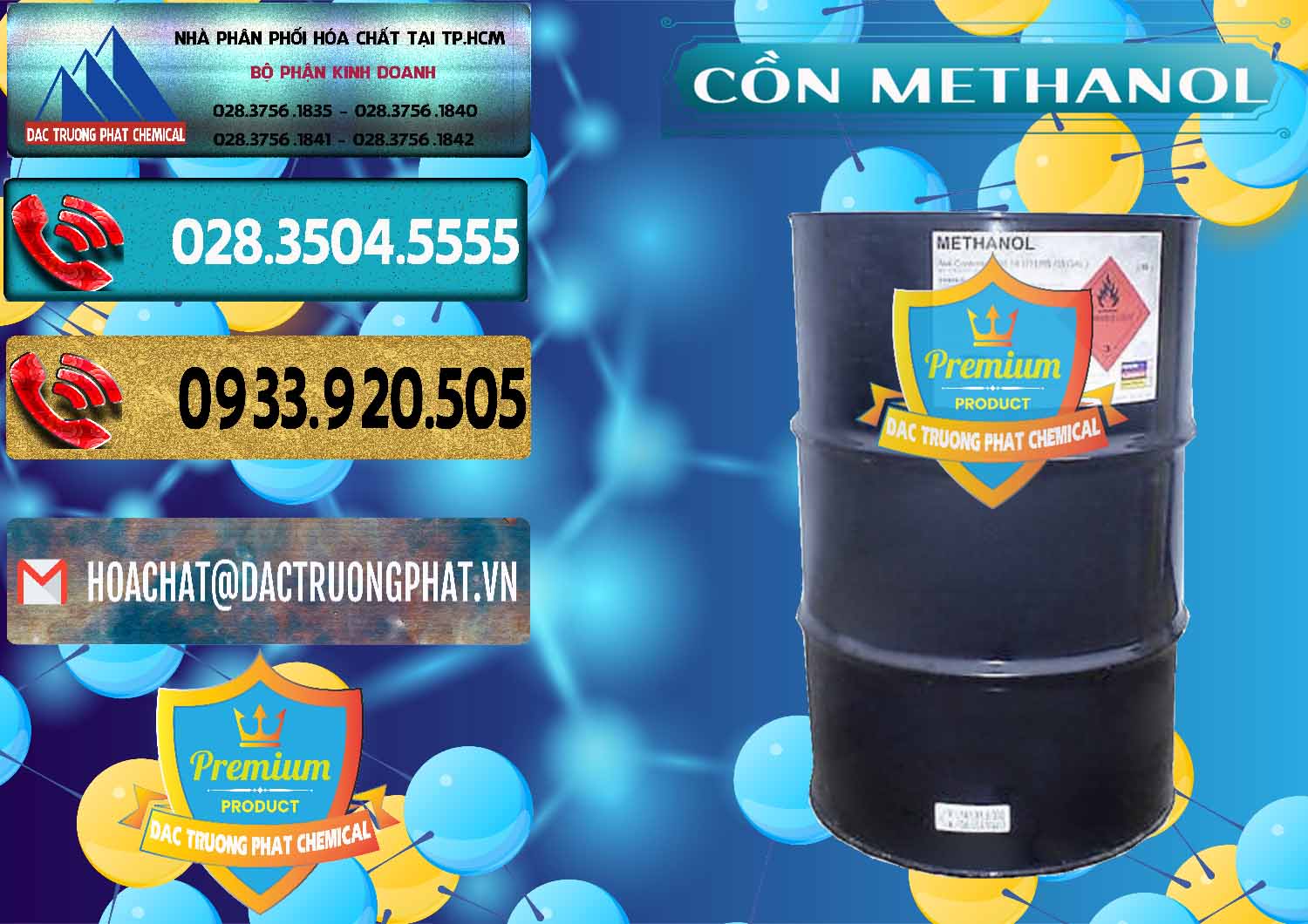 Nơi nhập khẩu _ bán Cồn Methanol - Methyl Alcohol Mã Lai Malaysia - 0331 - Công ty phân phối - cung cấp hóa chất tại TP.HCM - hoachatdetnhuom.com