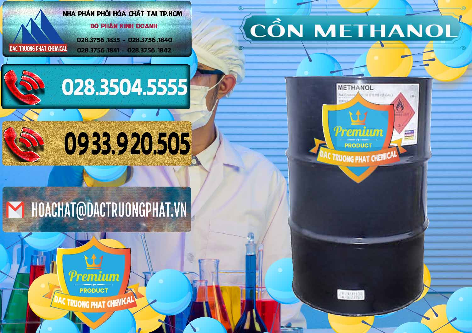 Đơn vị cung ứng _ bán Cồn Methanol - Methyl Alcohol Mã Lai Malaysia - 0331 - Đơn vị nhập khẩu và cung cấp hóa chất tại TP.HCM - hoachatdetnhuom.com