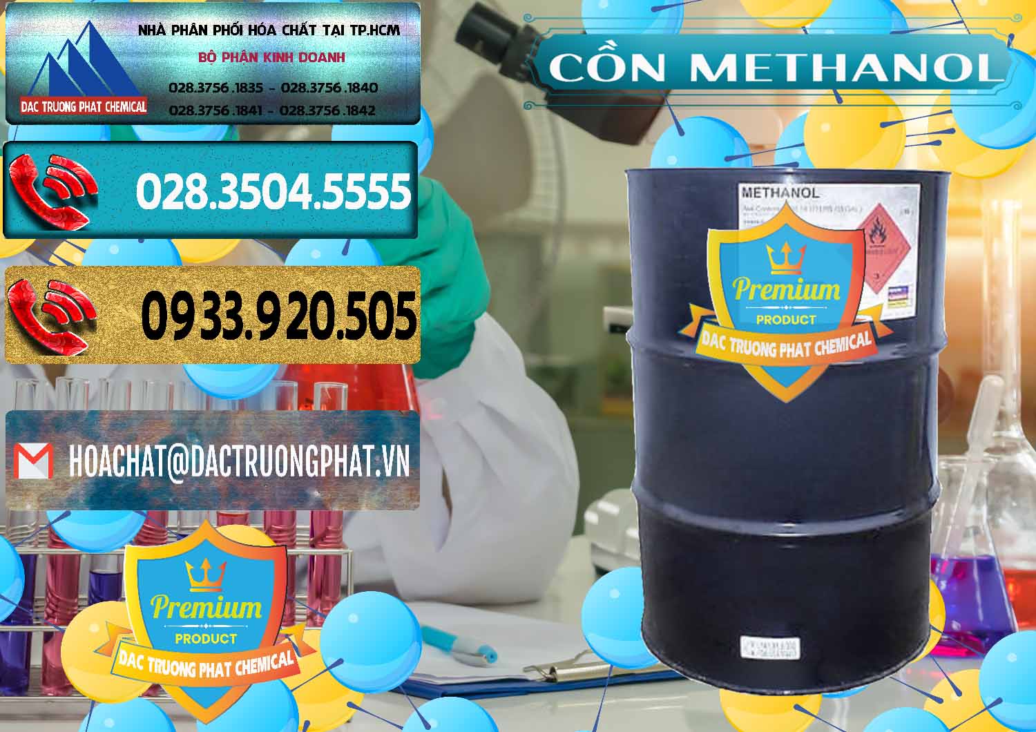 Chuyên nhập khẩu ( bán ) Cồn Methanol - Methyl Alcohol Mã Lai Malaysia - 0331 - Nơi chuyên nhập khẩu - phân phối hóa chất tại TP.HCM - hoachatdetnhuom.com