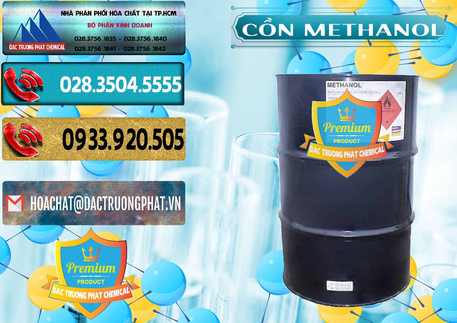 Cty phân phối - bán Cồn Methanol - Methyl Alcohol Mã Lai Malaysia - 0331 - Phân phối và cung cấp hóa chất tại TP.HCM - hoachatdetnhuom.com