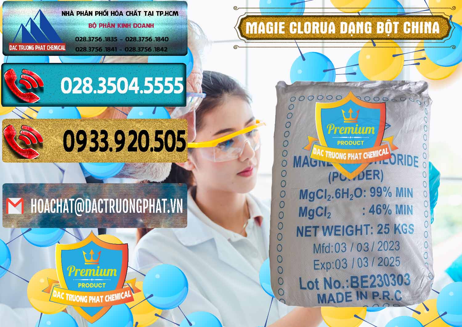 Nơi chuyên bán - cung ứng Magie Clorua – MGCL2 96% Dạng Bột Logo Kim Cương Trung Quốc China - 0387 - Nhà cung cấp _ phân phối hóa chất tại TP.HCM - hoachatdetnhuom.com