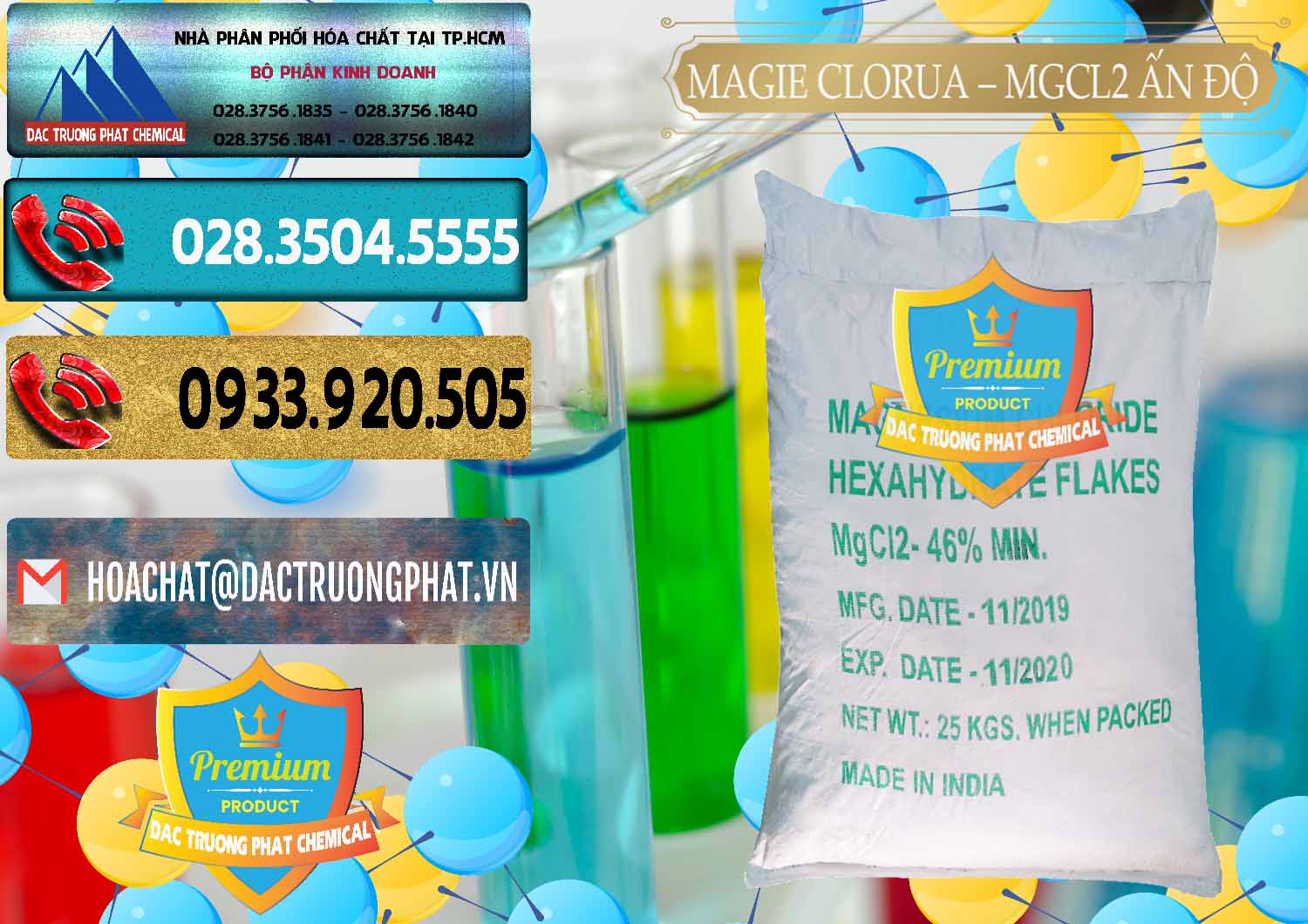 Cty chuyên bán _ cung ứng Magie Clorua – MGCL2 46% Dạng Vảy Ấn Độ India - 0092 - Chuyên cung cấp _ nhập khẩu hóa chất tại TP.HCM - hoachatdetnhuom.com