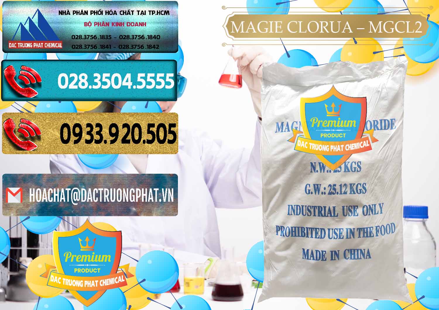 Đơn vị cung ứng và bán Magie Clorua – MGCL2 96% Dạng Vảy Trung Quốc China - 0091 - Nơi cung cấp ( phân phối ) hóa chất tại TP.HCM - hoachatdetnhuom.com