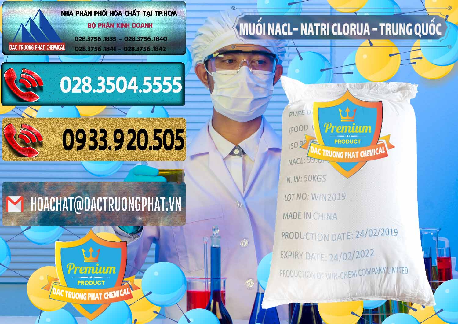 Đơn vị cung cấp ( bán ) Muối NaCL – Sodium Chloride Trung Quốc China - 0097 - Đơn vị kinh doanh và phân phối hóa chất tại TP.HCM - hoachatdetnhuom.com