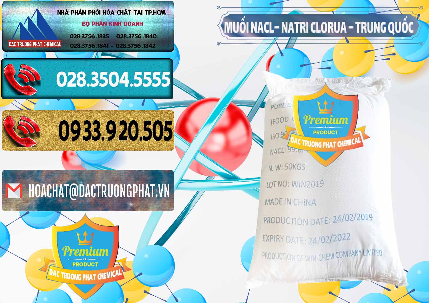 Nhà phân phối ( bán ) Muối NaCL – Sodium Chloride Trung Quốc China - 0097 - Cty chuyên nhập khẩu & phân phối hóa chất tại TP.HCM - hoachatdetnhuom.com