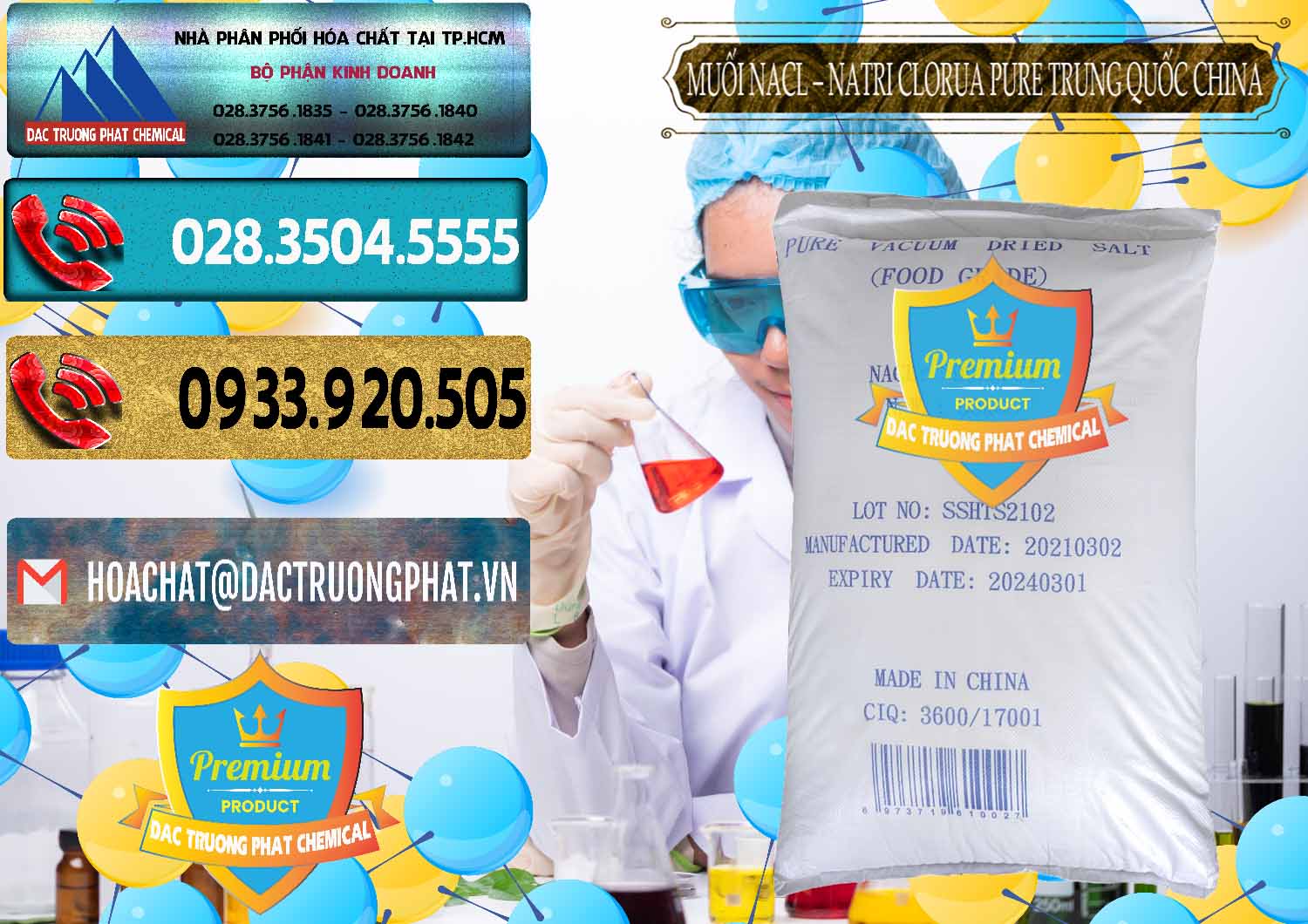 Công ty cung ứng & bán Muối NaCL – Sodium Chloride Pure Trung Quốc China - 0230 - Công ty phân phối - bán hóa chất tại TP.HCM - hoachatdetnhuom.com