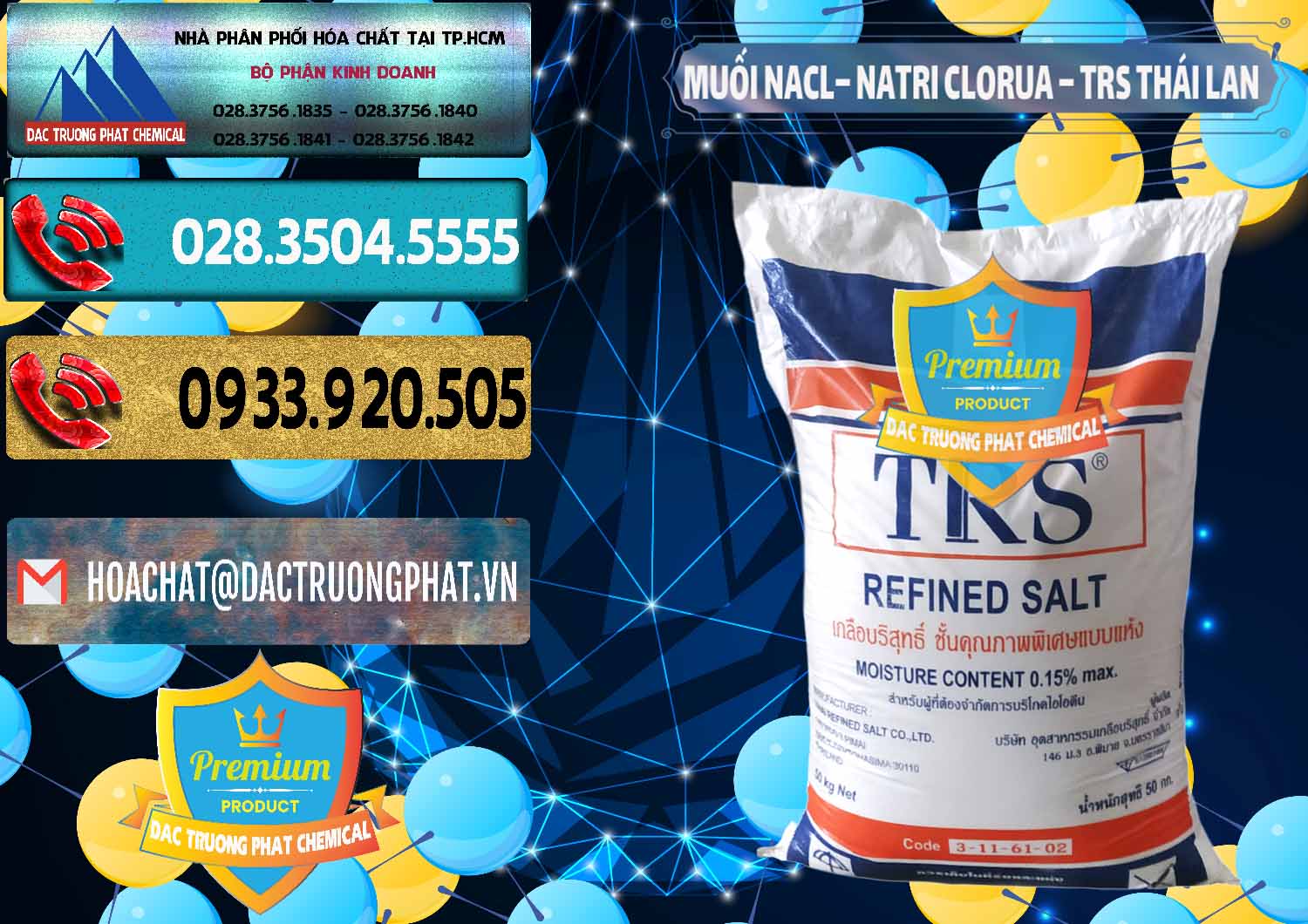 Nơi bán _ cung ứng Muối NaCL – Sodium Chloride TRS Thái Lan - 0096 - Chuyên cung cấp ( phân phối ) hóa chất tại TP.HCM - hoachatdetnhuom.com