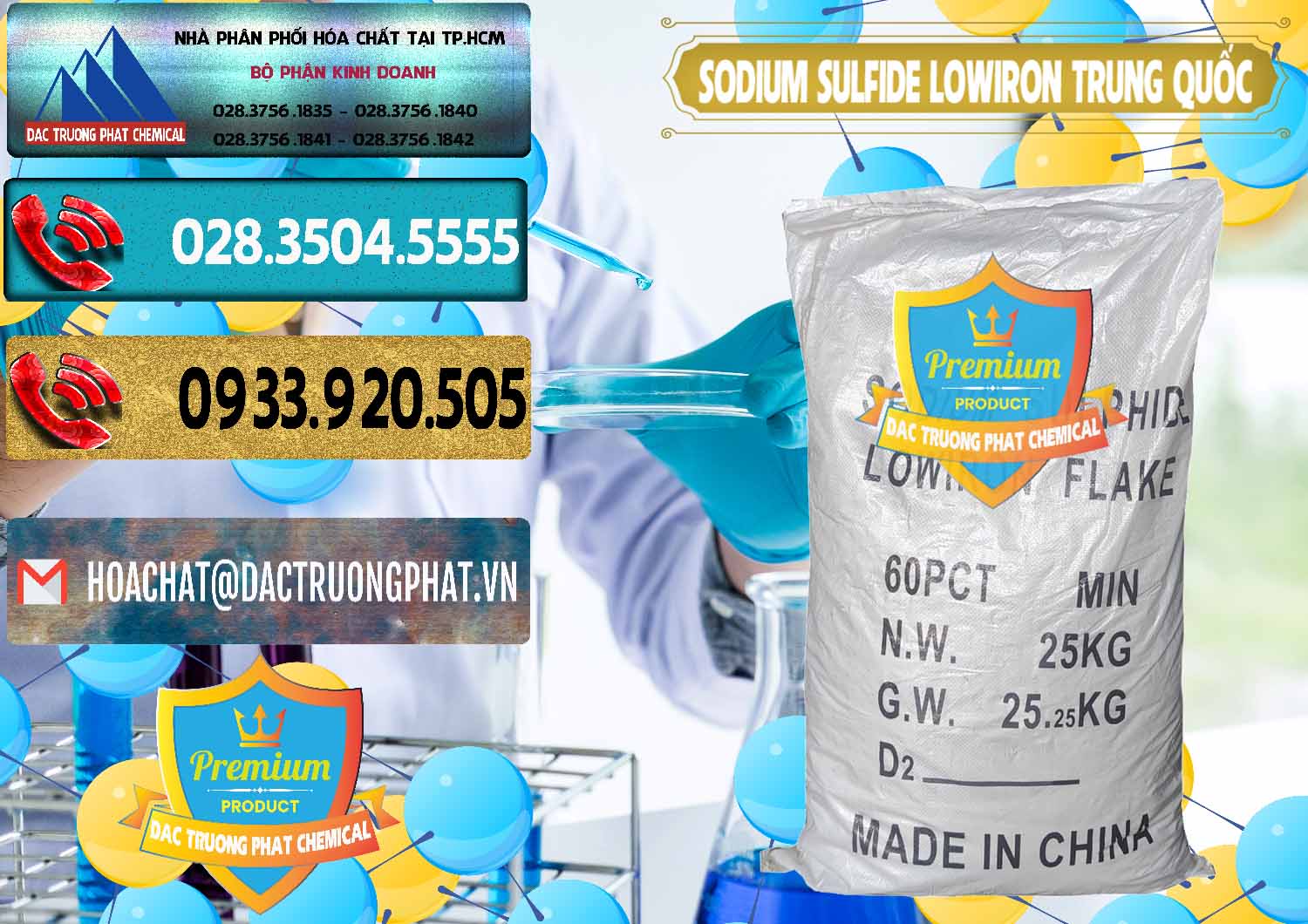 Cty chuyên kinh doanh và bán Sodium Sulfide NA2S – Đá Thối Lowiron Trung Quốc China - 0227 - Đơn vị chuyên phân phối & nhập khẩu hóa chất tại TP.HCM - hoachatdetnhuom.com