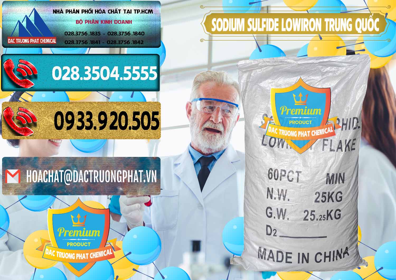 Nhà cung ứng và bán Sodium Sulfide NA2S – Đá Thối Lowiron Trung Quốc China - 0227 - Công ty phân phối & cung cấp hóa chất tại TP.HCM - hoachatdetnhuom.com