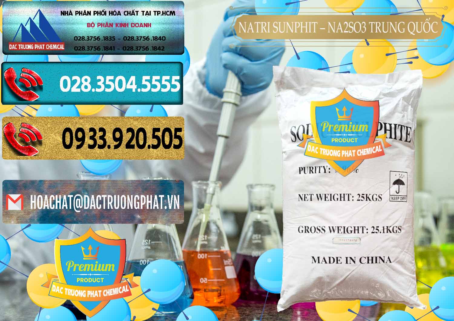 Đơn vị bán ( cung ứng ) Natri Sunphit - NA2SO3 Trung Quốc China - 0106 - Nơi chuyên cung cấp _ nhập khẩu hóa chất tại TP.HCM - hoachatdetnhuom.com