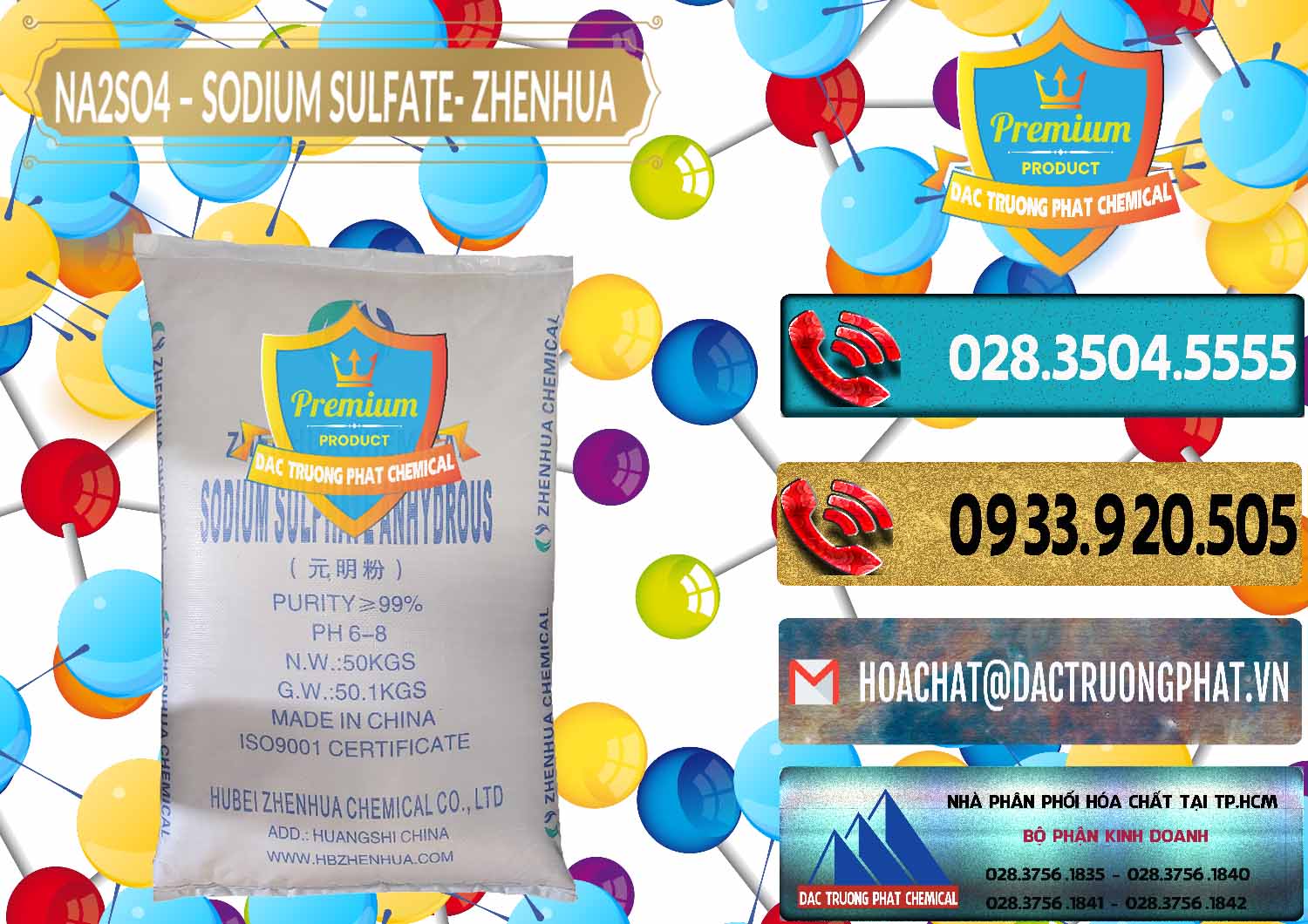 Công ty chuyên nhập khẩu và bán Sodium Sulphate - Muối Sunfat Na2SO4 Zhenhua Trung Quốc China - 0101 - Chuyên cung cấp & nhập khẩu hóa chất tại TP.HCM - hoachatdetnhuom.com