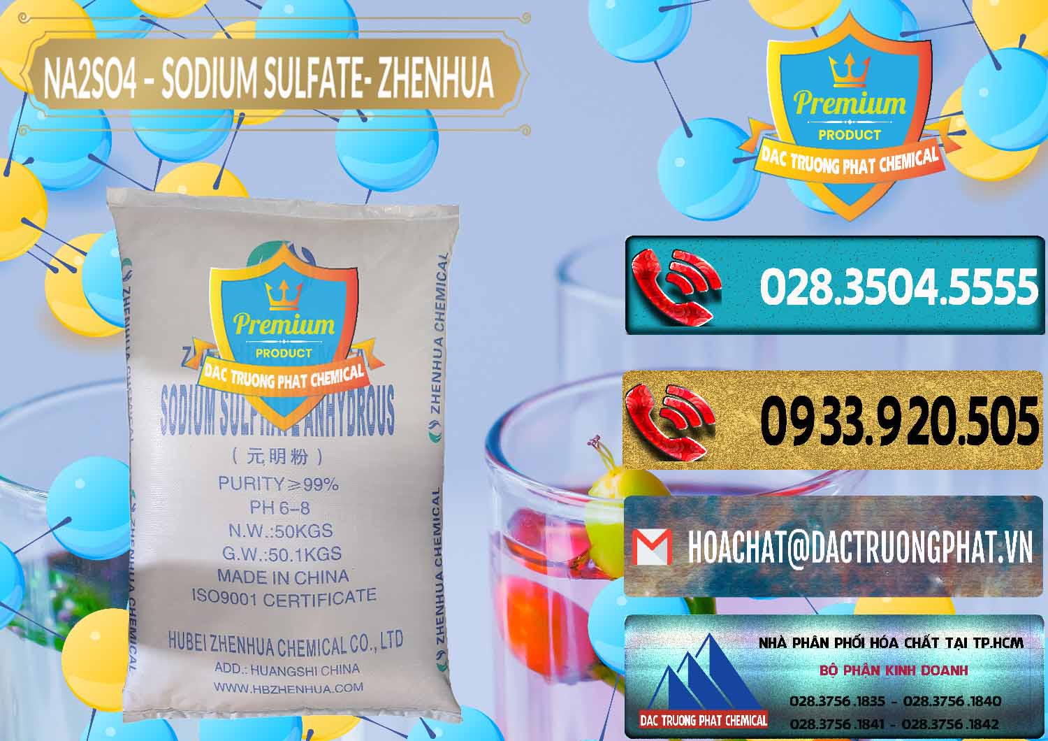 Sodium Sulphate - Muối Sunfat Na2SO4 Zhenhua Trung Quốc China Cty cung cấp & bán Sodium Sulphate - Muối Sunfat Na2SO4 Zhenhua Trung Quốc China - 0101 - Chuyên nhập khẩu _ cung cấp hóa chất tại TP.HCM - hoachatdetnhuom.com