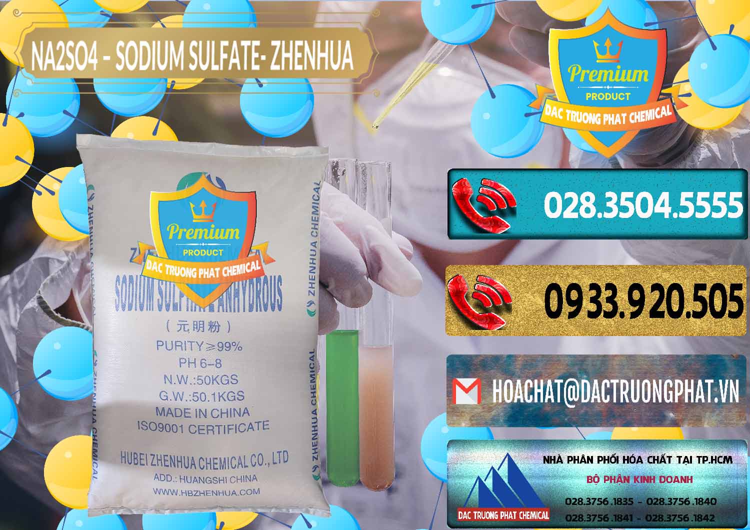 Sodium Sulphate - Muối Sunfat Na2SO4 Zhenhua Trung Quốc China Đơn vị bán và phân phối Sodium Sulphate - Muối Sunfat Na2SO4 Zhenhua Trung Quốc China - 0101 - Nhà cung cấp ( phân phối ) hóa chất tại TP.HCM - hoachatdetnhuom.com