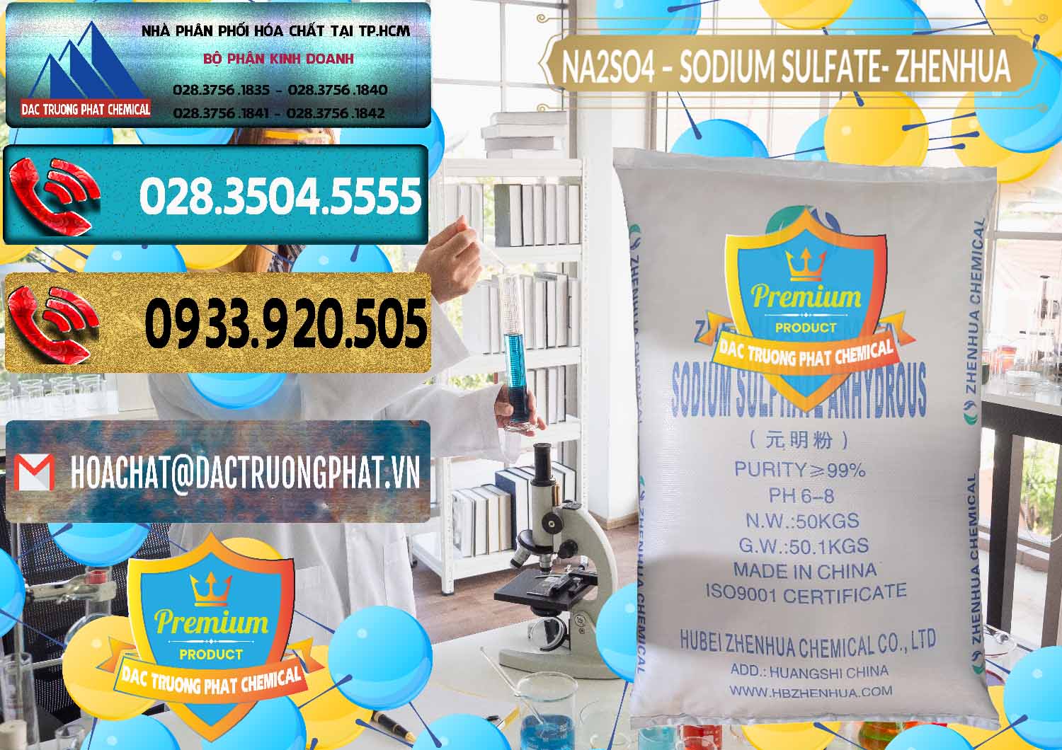 Sodium Sulphate - Muối Sunfat Na2SO4 Zhenhua Trung Quốc China Công ty chuyên cung cấp & bán Sodium Sulphate - Muối Sunfat Na2SO4 Zhenhua Trung Quốc China - 0101 - Công ty bán và phân phối hóa chất tại TP.HCM - hoachatdetnhuom.com