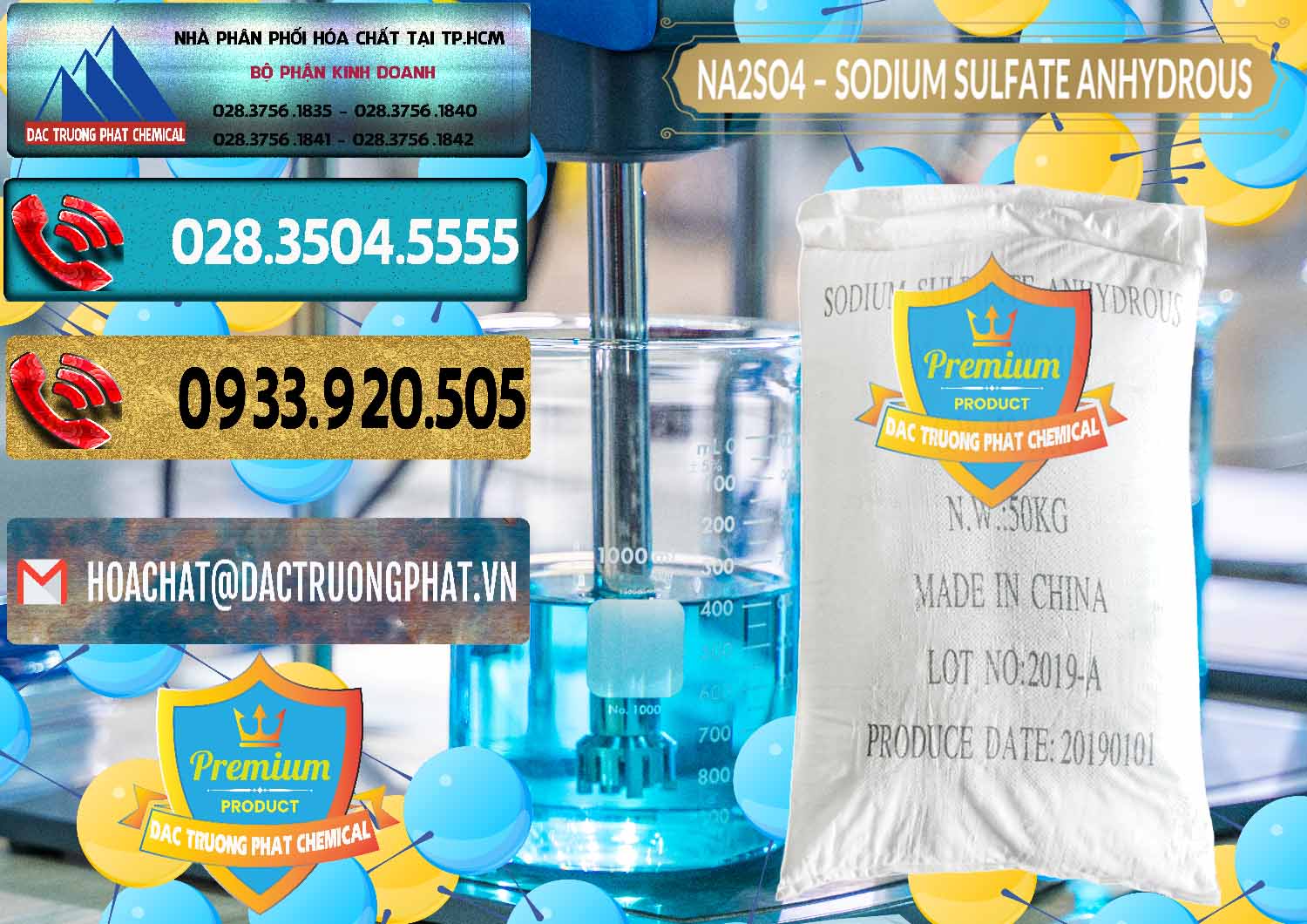Cty bán và cung ứng Sodium Sulphate - Muối Sunfat Na2SO4 PH 6-8 Trung Quốc China - 0099 - Công ty nhập khẩu & phân phối hóa chất tại TP.HCM - hoachatdetnhuom.com