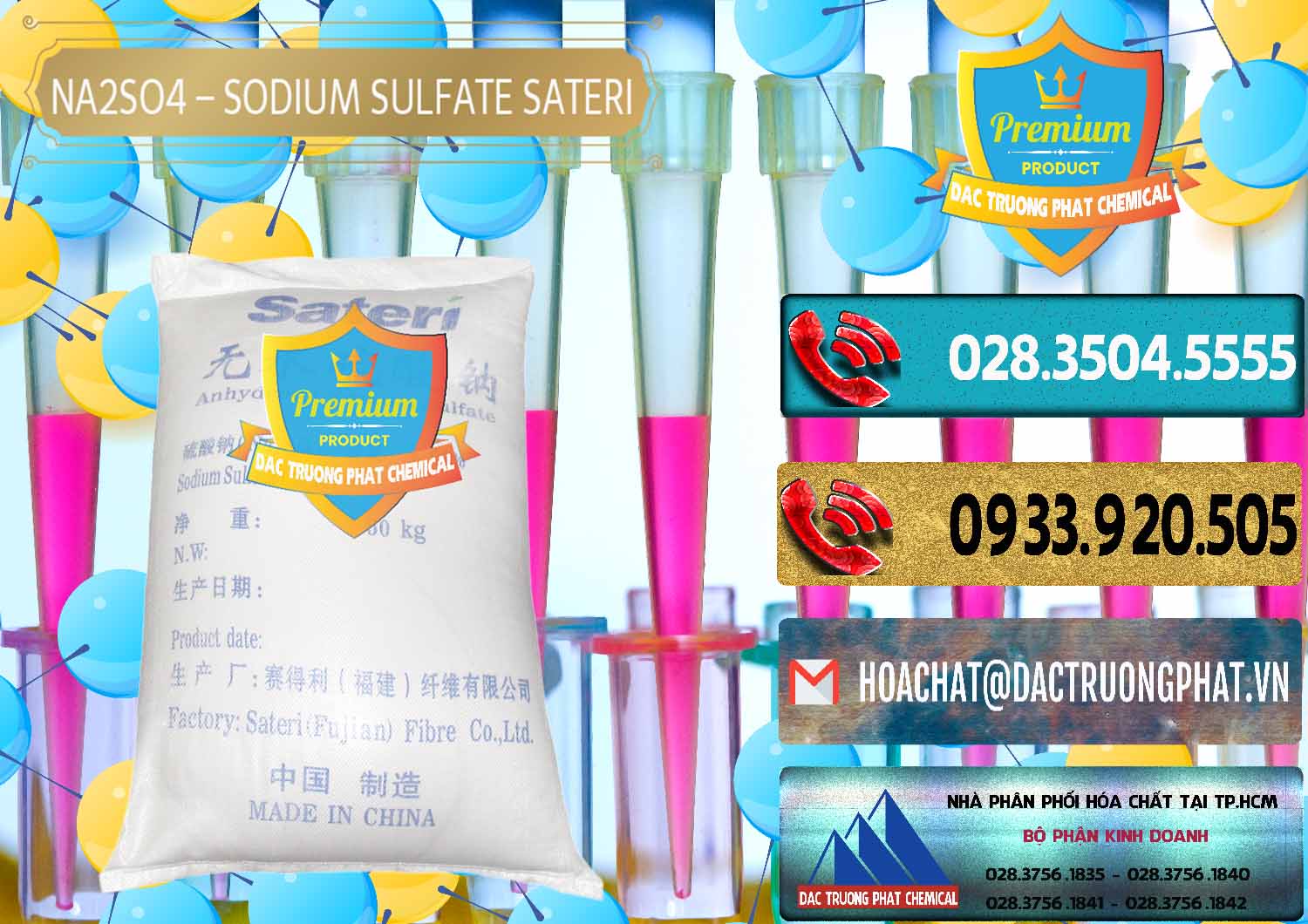Công ty bán ( cung cấp ) Sodium Sulphate - Muối Sunfat Na2SO4 Sateri Trung Quốc China - 0100 - Phân phối - cung cấp hóa chất tại TP.HCM - hoachatdetnhuom.com
