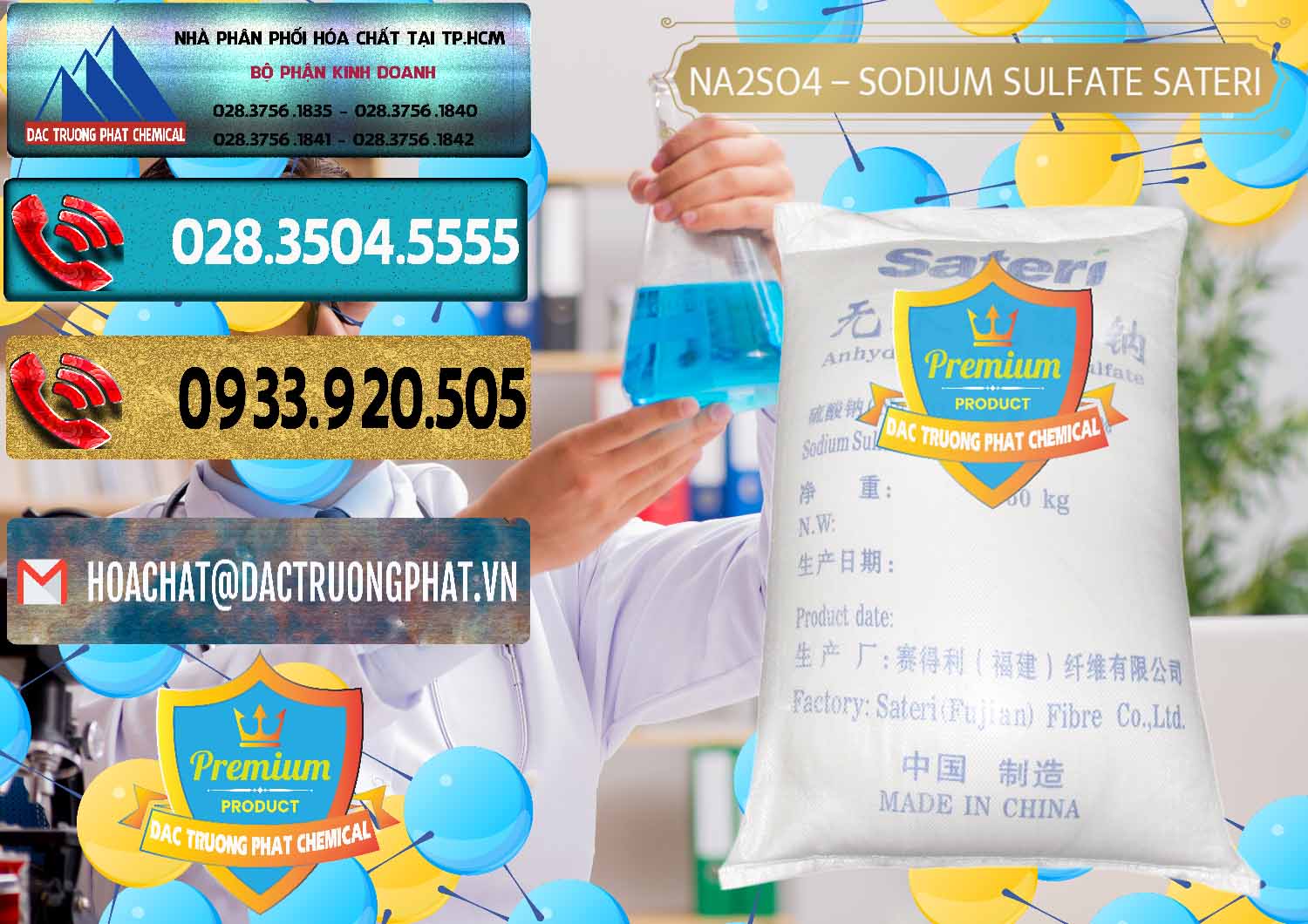Nhà cung ứng _ bán Sodium Sulphate - Muối Sunfat Na2SO4 Sateri Trung Quốc China - 0100 - Công ty kinh doanh _ cung cấp hóa chất tại TP.HCM - hoachatdetnhuom.com