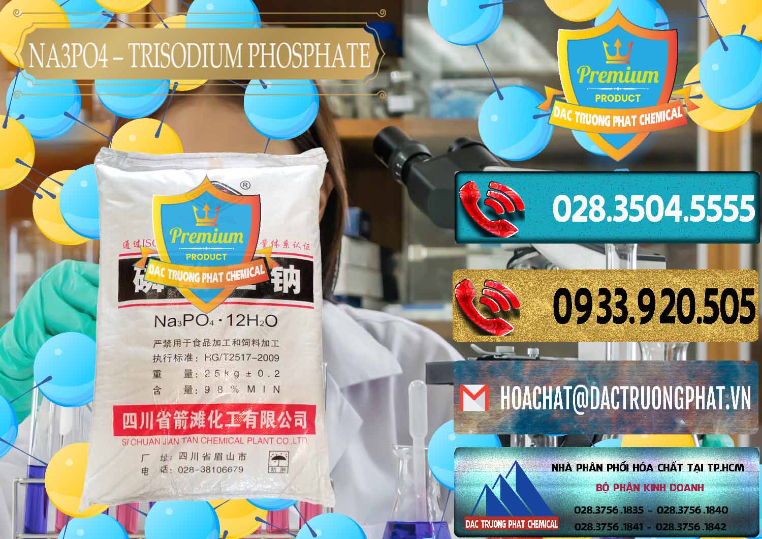 Đơn vị bán & cung ứng Na3PO4 – Trisodium Phosphate Trung Quốc China JT - 0102 - Cty chuyên cung cấp & nhập khẩu hóa chất tại TP.HCM - hoachatdetnhuom.com